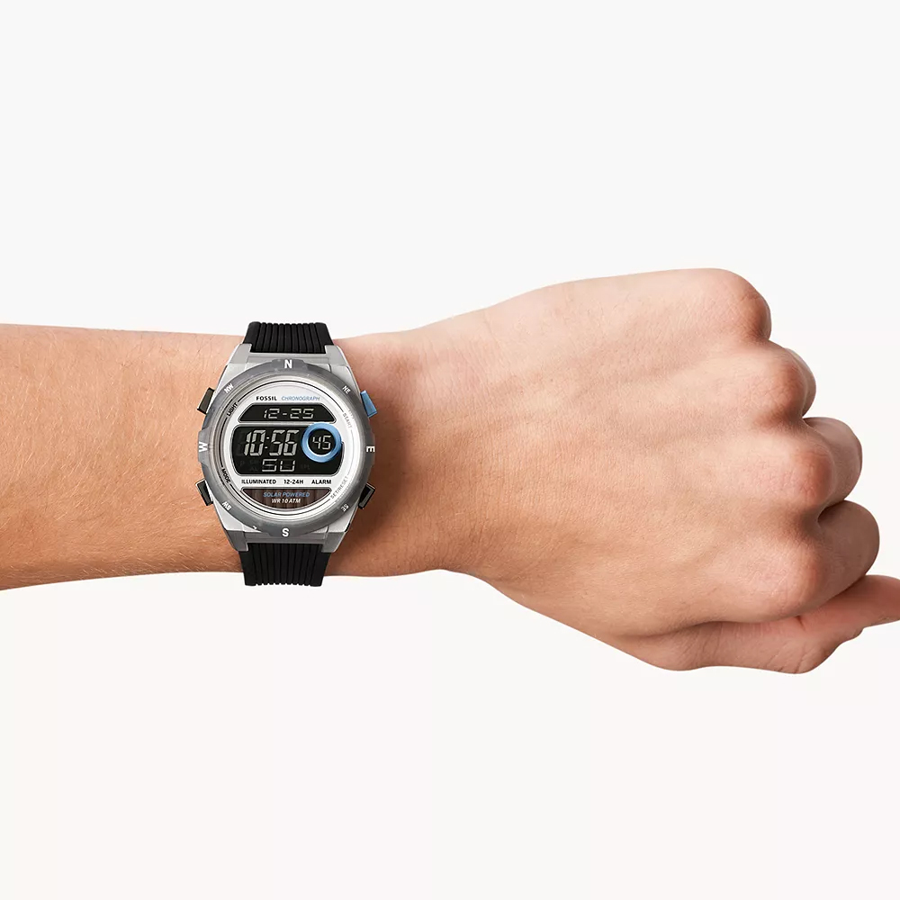 Fossil FS5912 EVERETT SOLAR zegarek sportowy Męskie