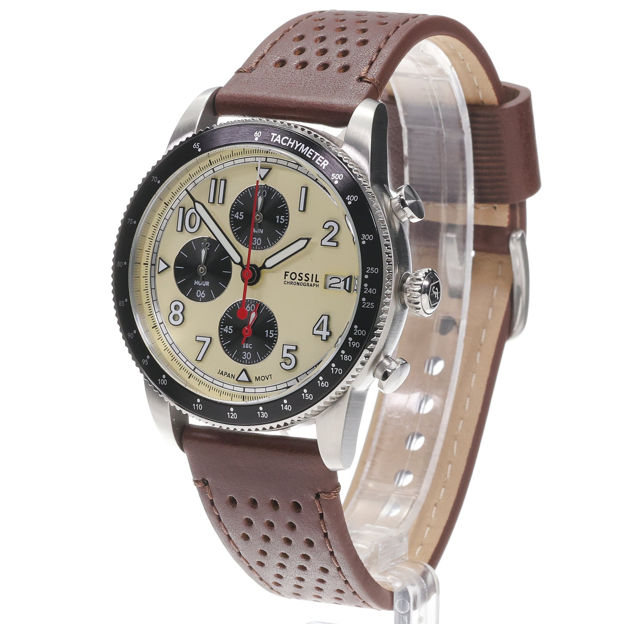Fossil FS6042 zegarek Męskie z chronograf