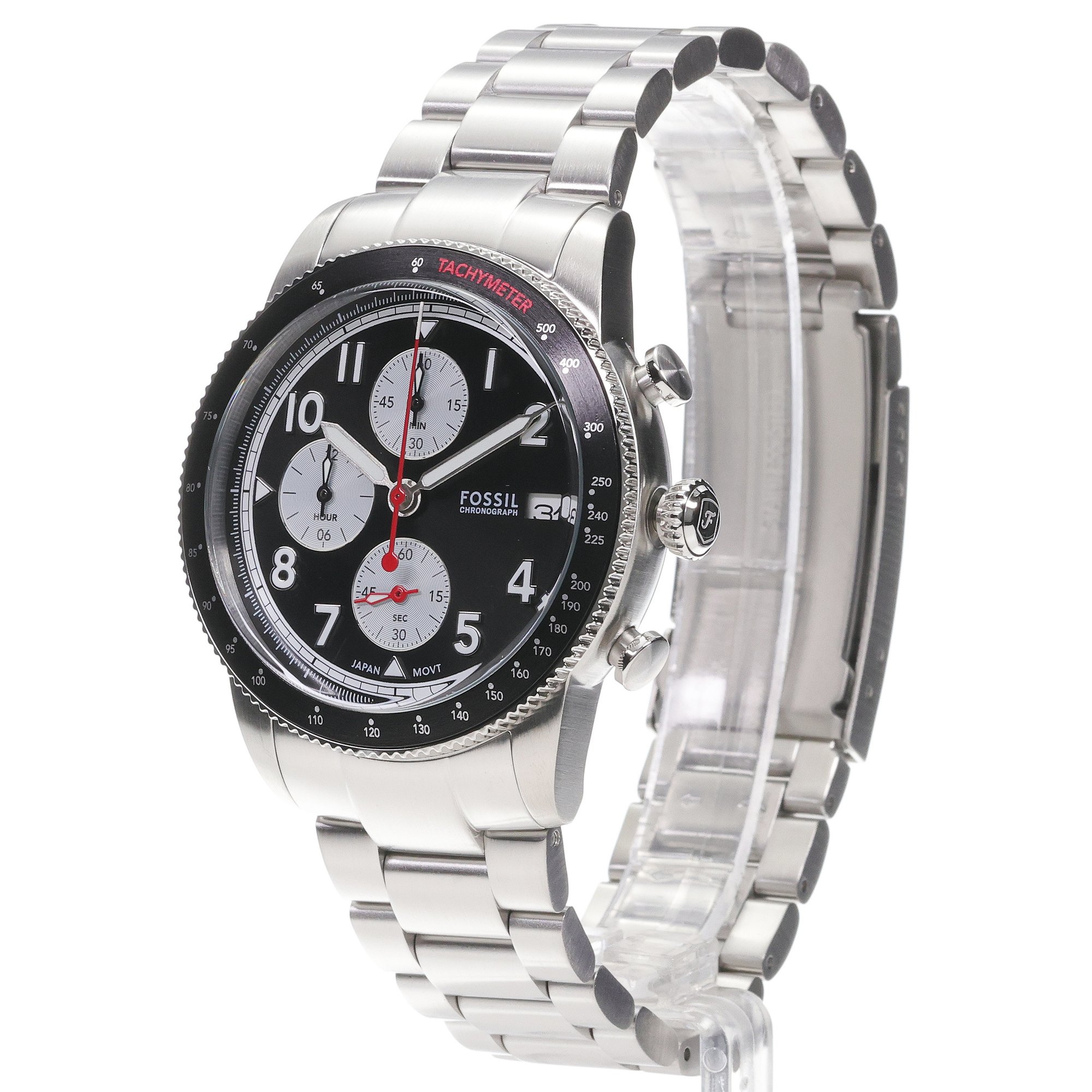 Fossil FS6045 zegarek Męskie z chronograf