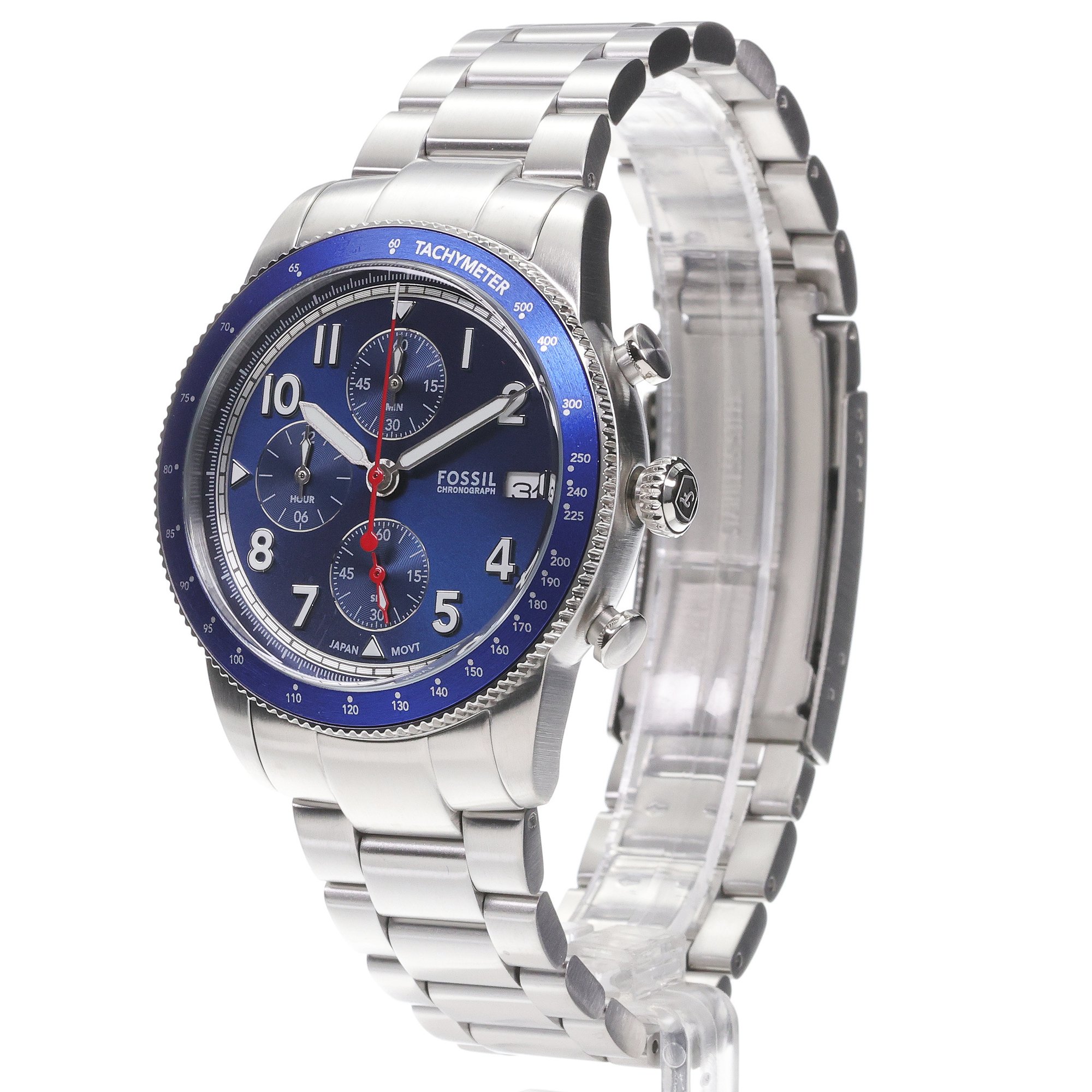 Fossil FS6047 zegarek Męskie z chronograf