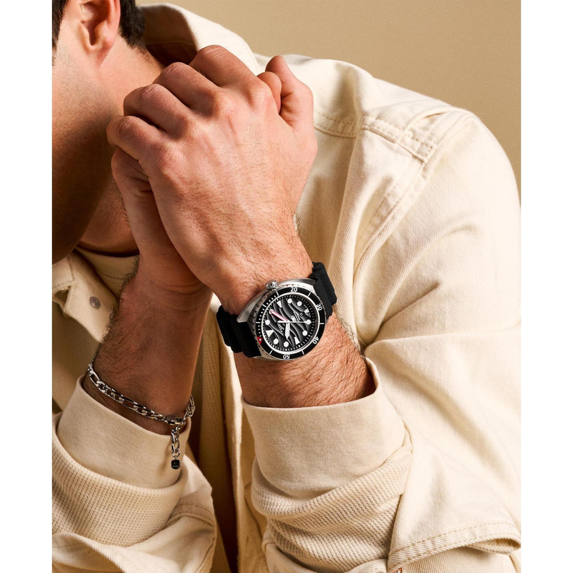 Fossil FS6062 zegarek męski Męskie