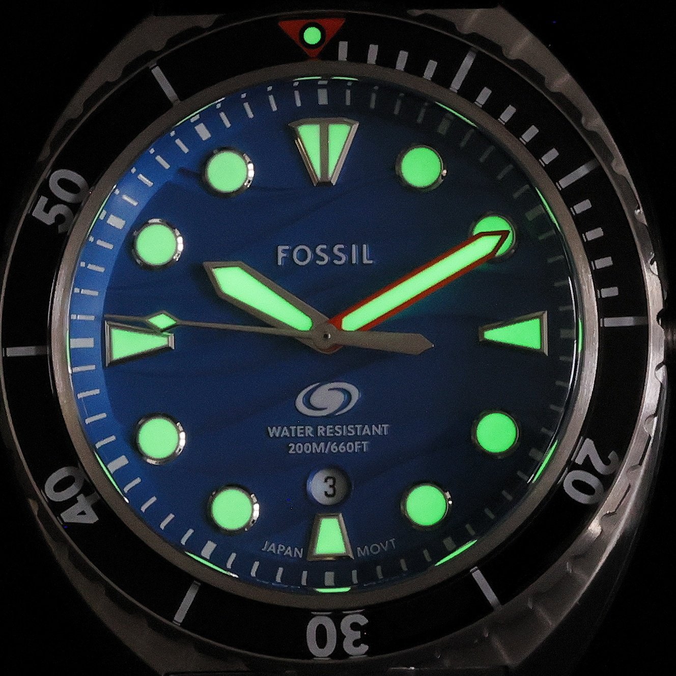 Fossil FS6064 Męskie Breaker zegarek męski klasyczny mineralne