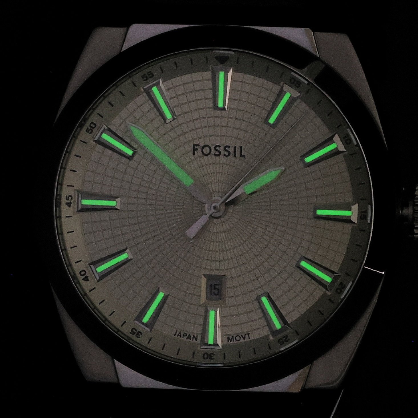 Fossil FS6071 Męskie EVERETT Brown Leather Strap 42mm zegarek męski klasyczny mineralne - miniatura 5