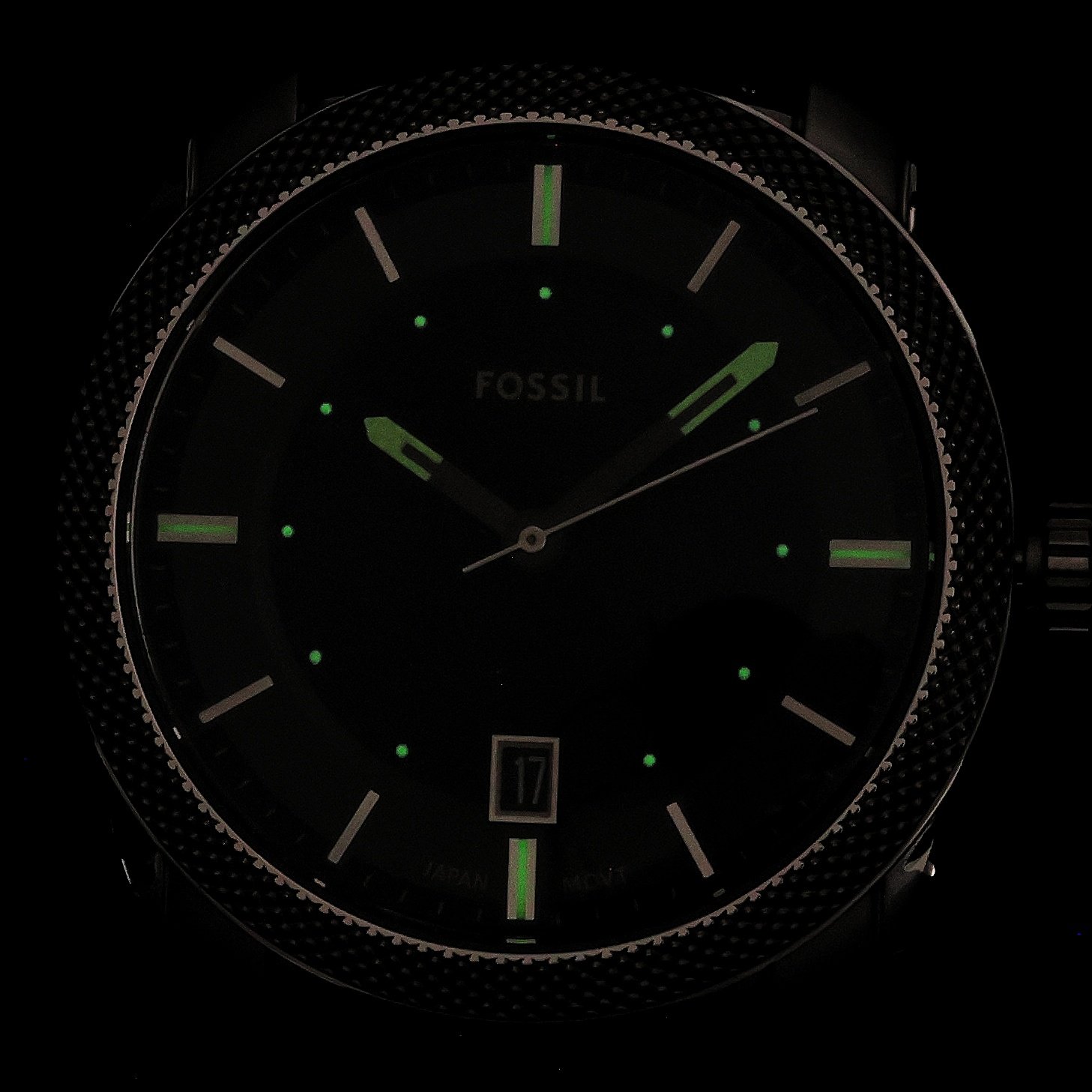 Fossil FS6081SET Brown Leather Strap Gift Set 41mm Męskie klasyczny zegarek srebrny - miniatura 5