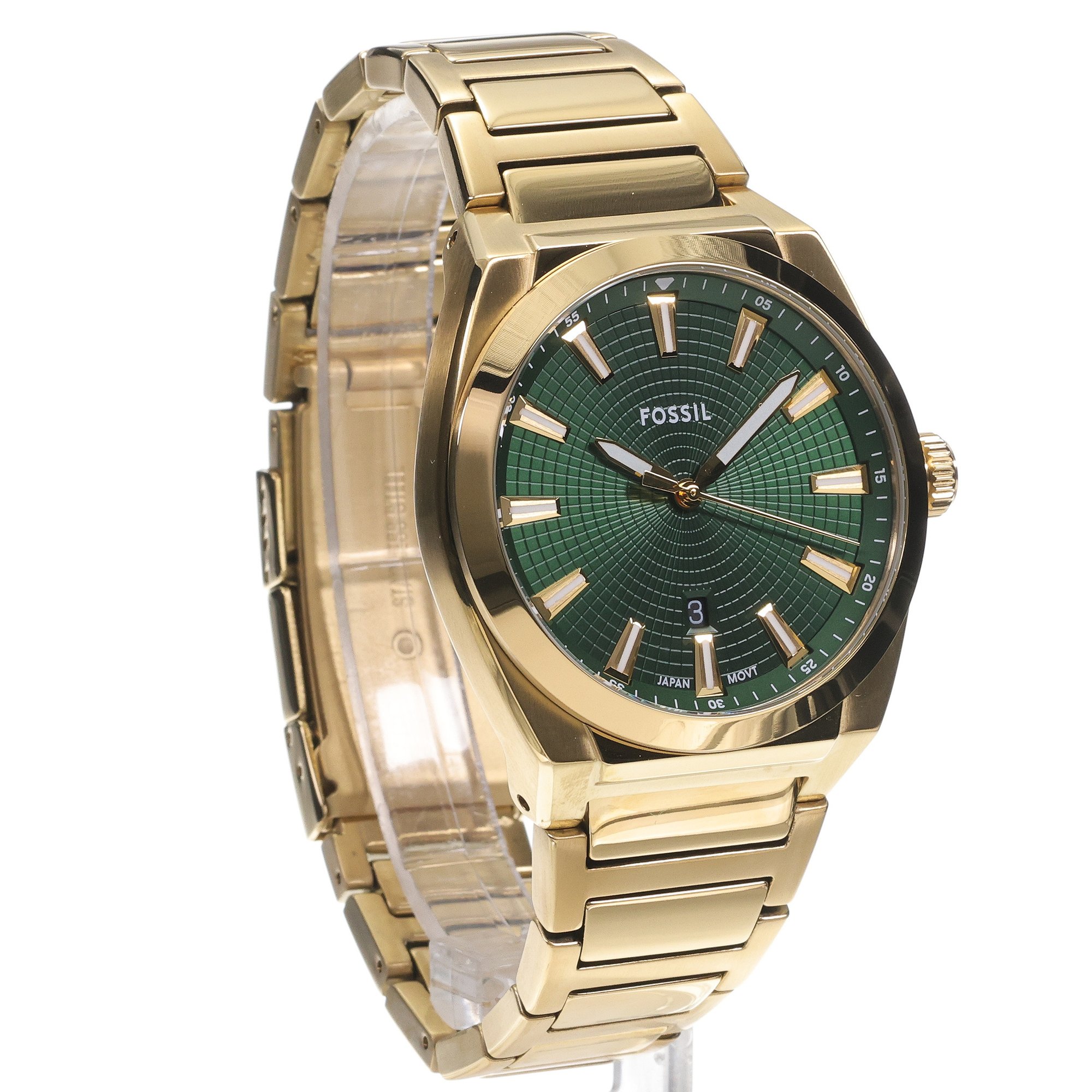 Fossil FS6090 zegarek złoty elegancki Męskie bransoleta