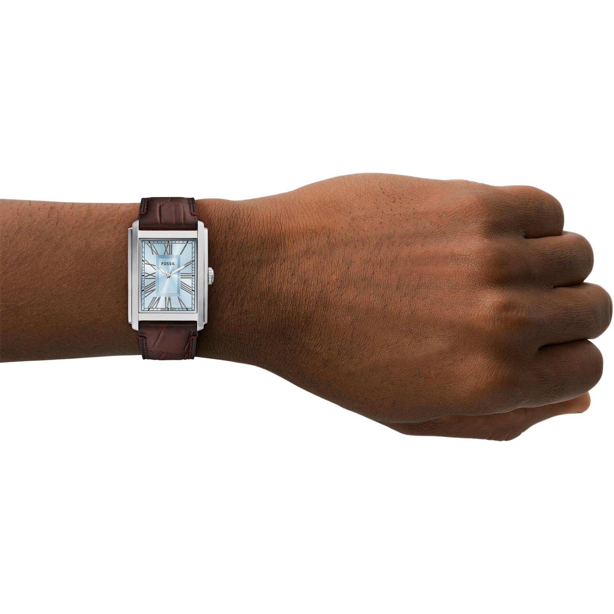 Fossil FS6110 zegarek męski klasyczny Fossil pasek