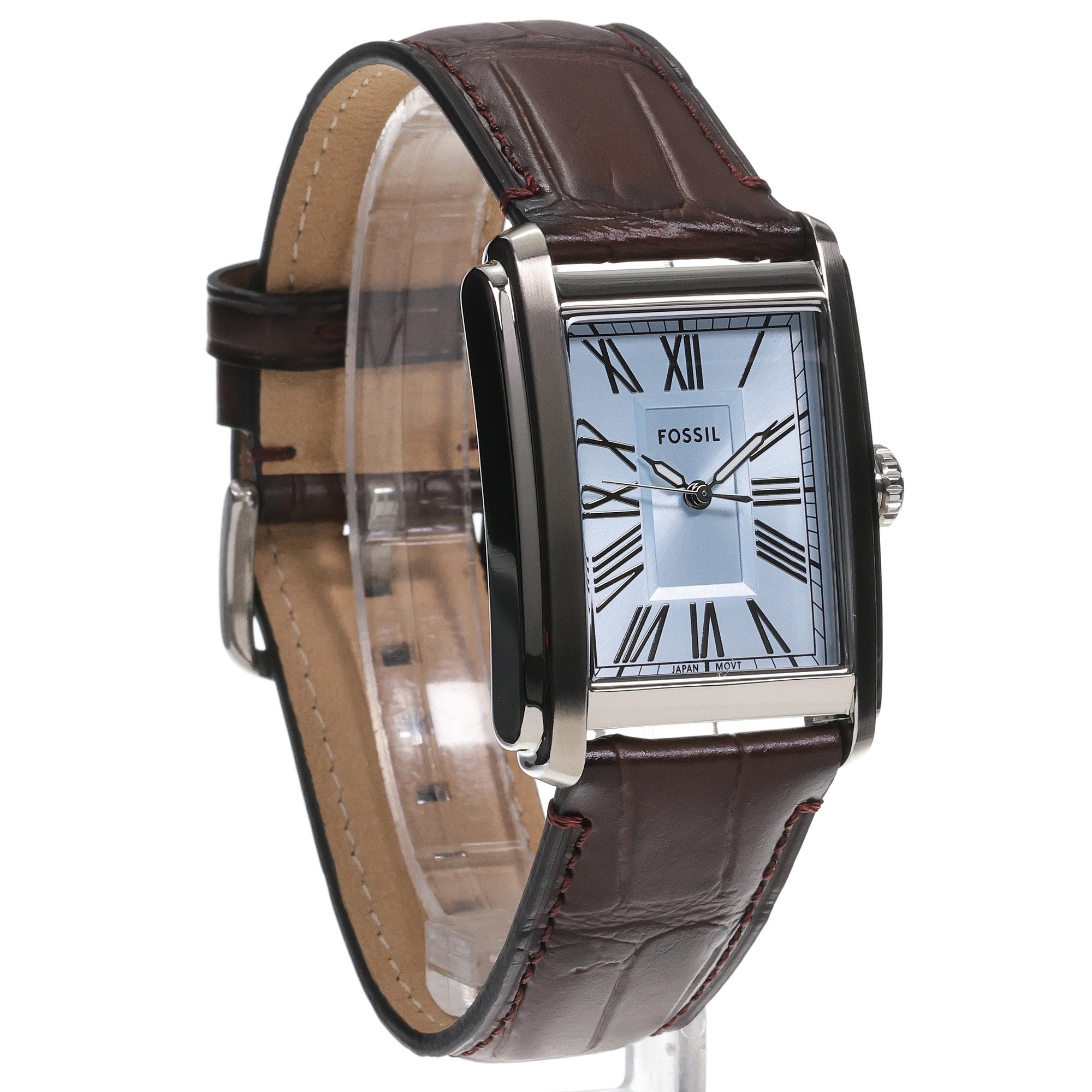 Fossil FS6110 zegarek srebrny klasyczny Fossil pasek