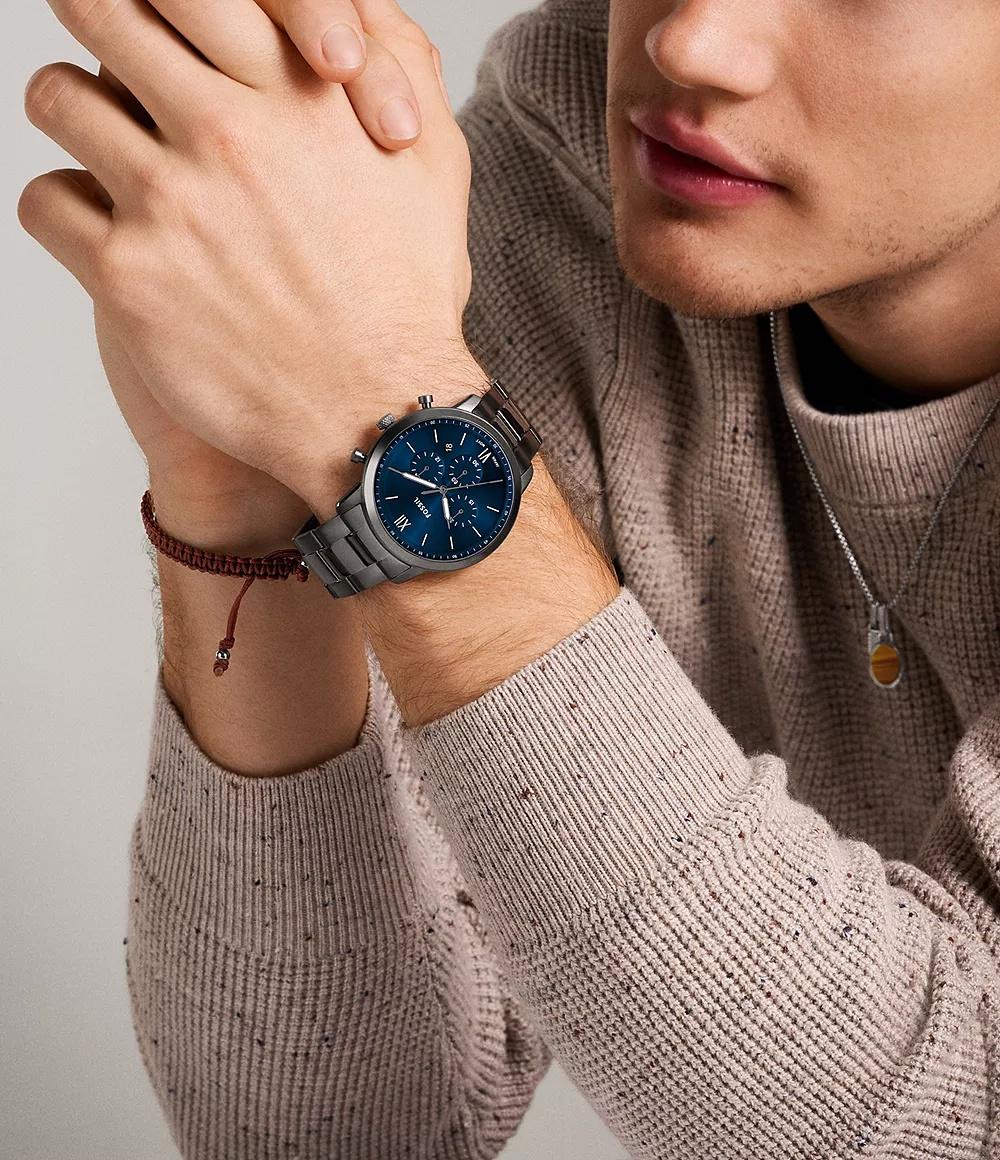Fossil FS6111 zegarek męski klasyczny Neutra bransoleta