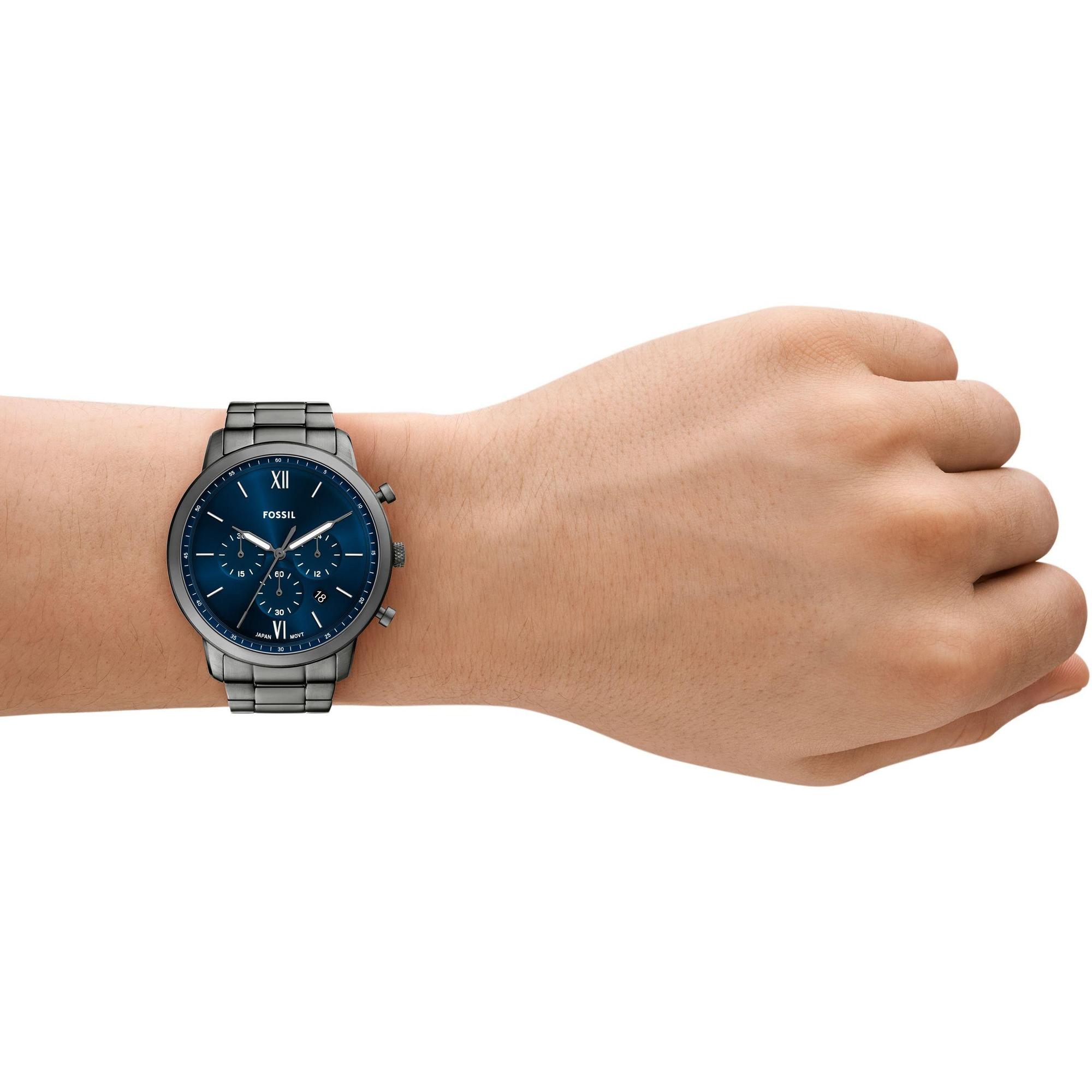 Fossil FS6111 zegarek męski Neutra szary