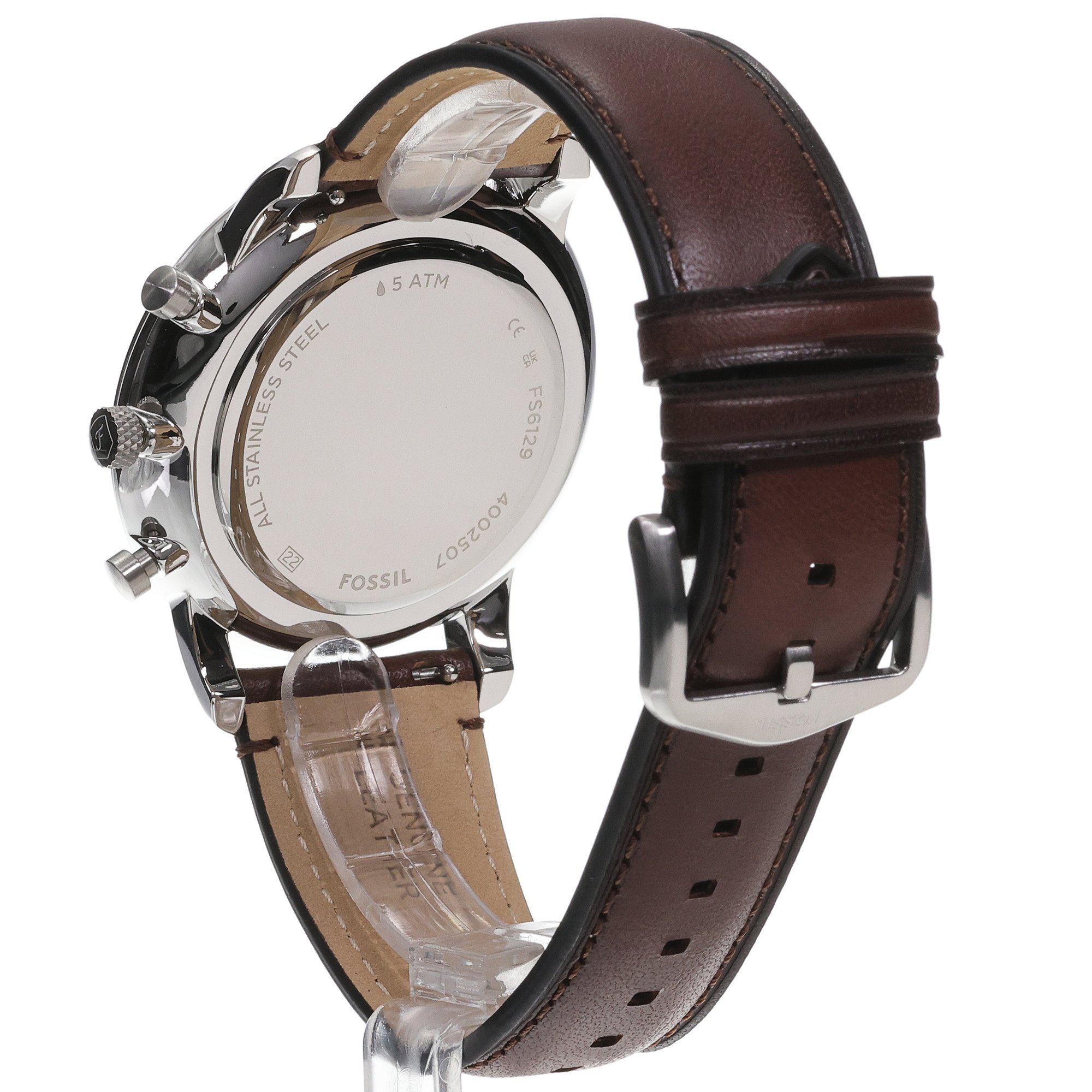 Fossil FS6129 Everett Neutra zegarek męski sportowy mineralne - miniatura 4