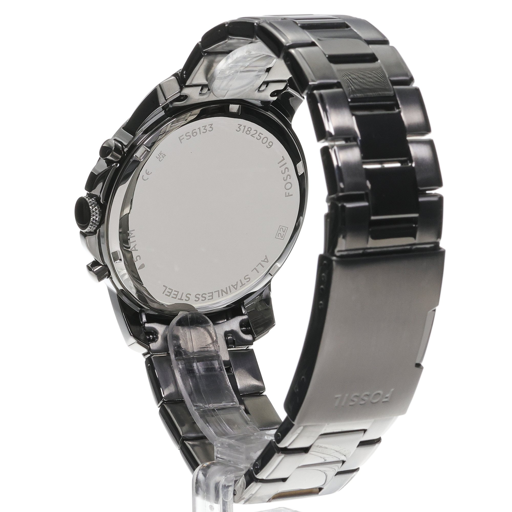 Fossil FS6133 Neutra Grant Chronograph zegarek męski klasyczny mineralne