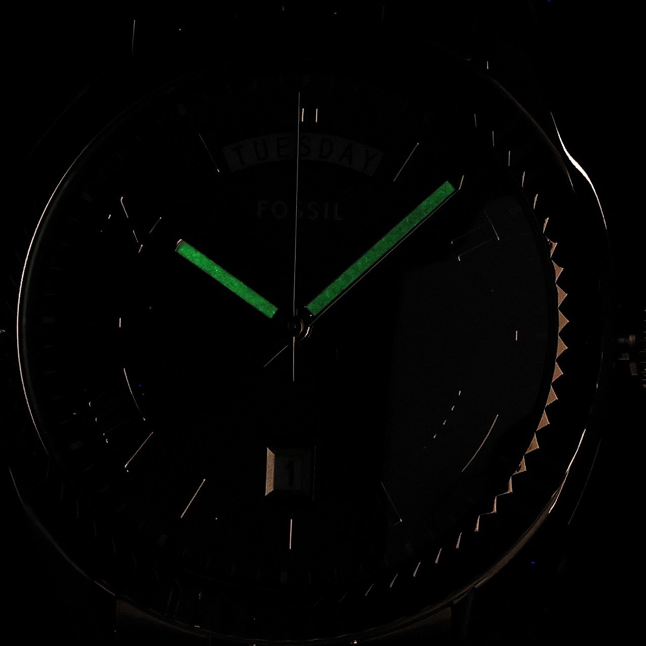 Fossil FS6142 Campbell Męskie klasyczny zegarek złoty - miniatura 5