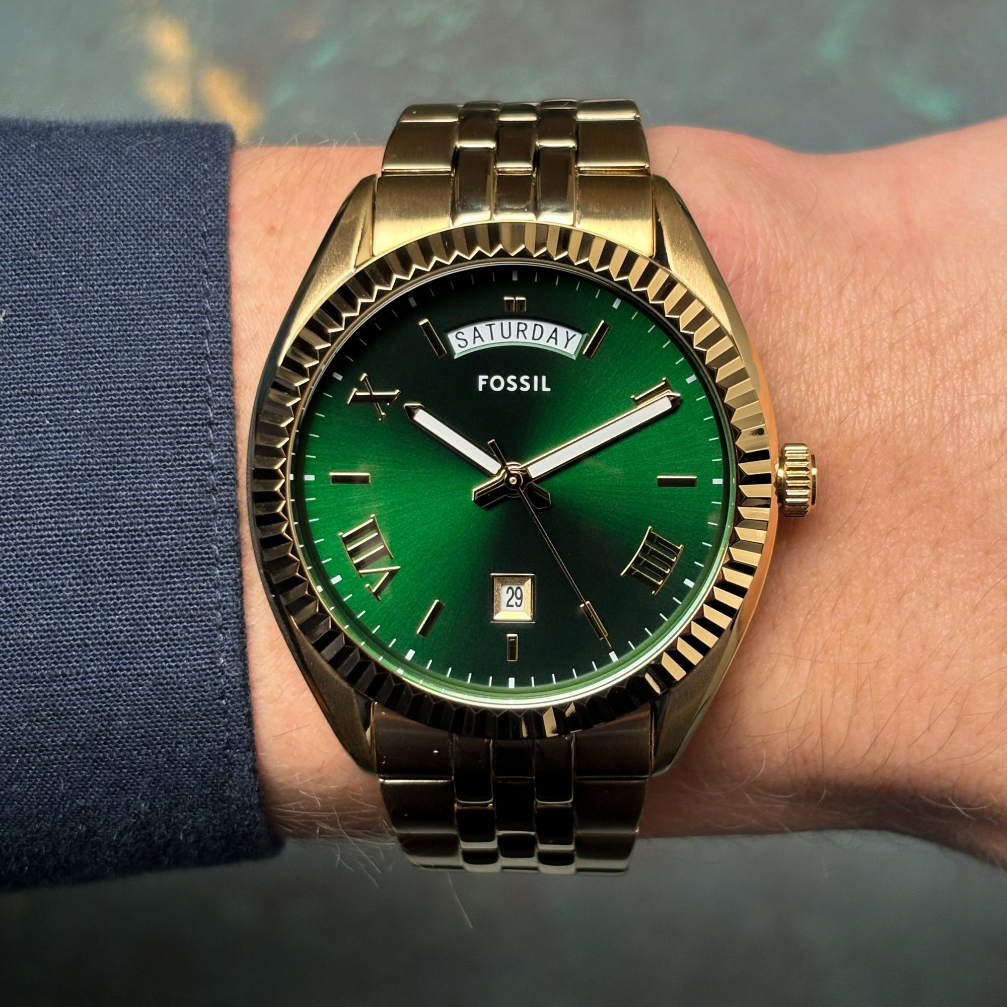 Fossil FS6142 zegarek męski klasyczny Męskie bransoleta - miniatura 10