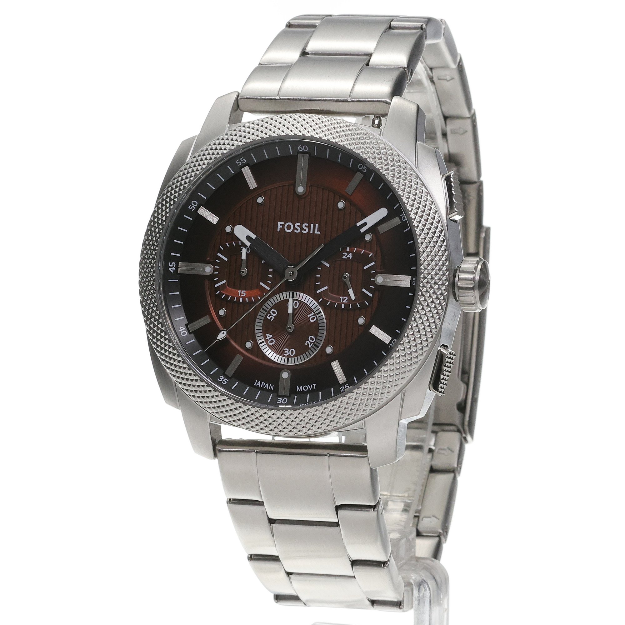 Fossil FS6144 Machine Machine Chronograph zegarek męski sportowy mineralne