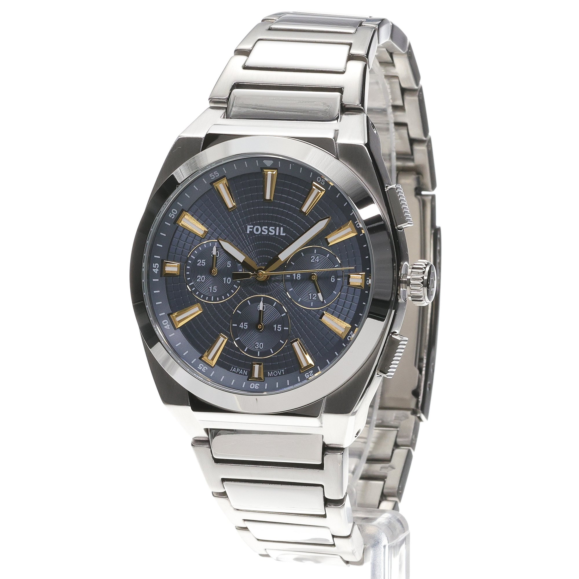 Fossil FS6154 zegarek męski sportowy Everett bransoleta