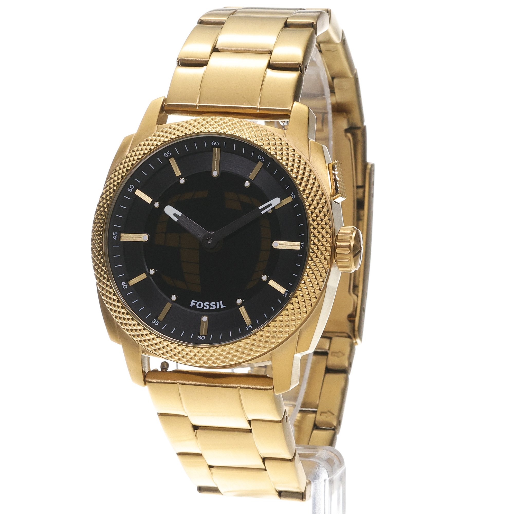 Fossil FS6157 Machine Męskie fashion-modowy zegarek złoty - miniatura 2