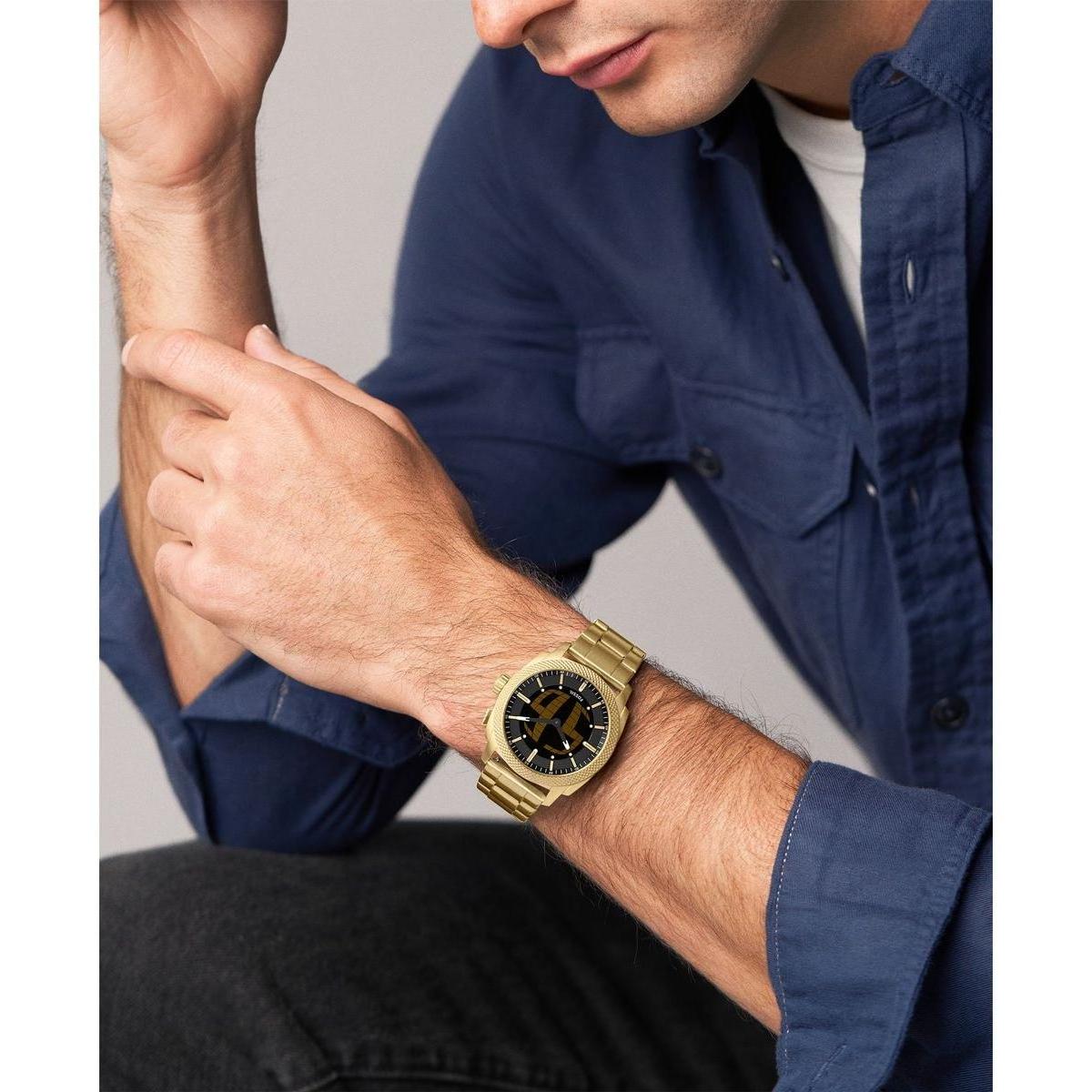 Fossil FS6157 zegarek męski Męskie złoty - miniatura 12