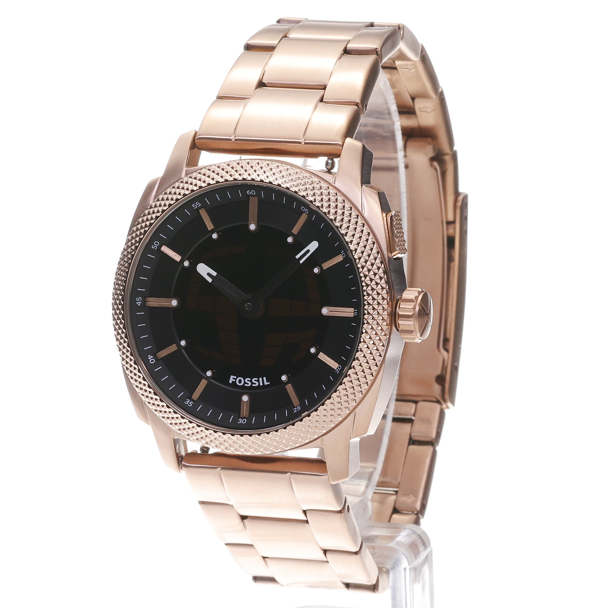 Fossil FS6158 Machine Męskie fashion-modowy zegarek różowe złoto