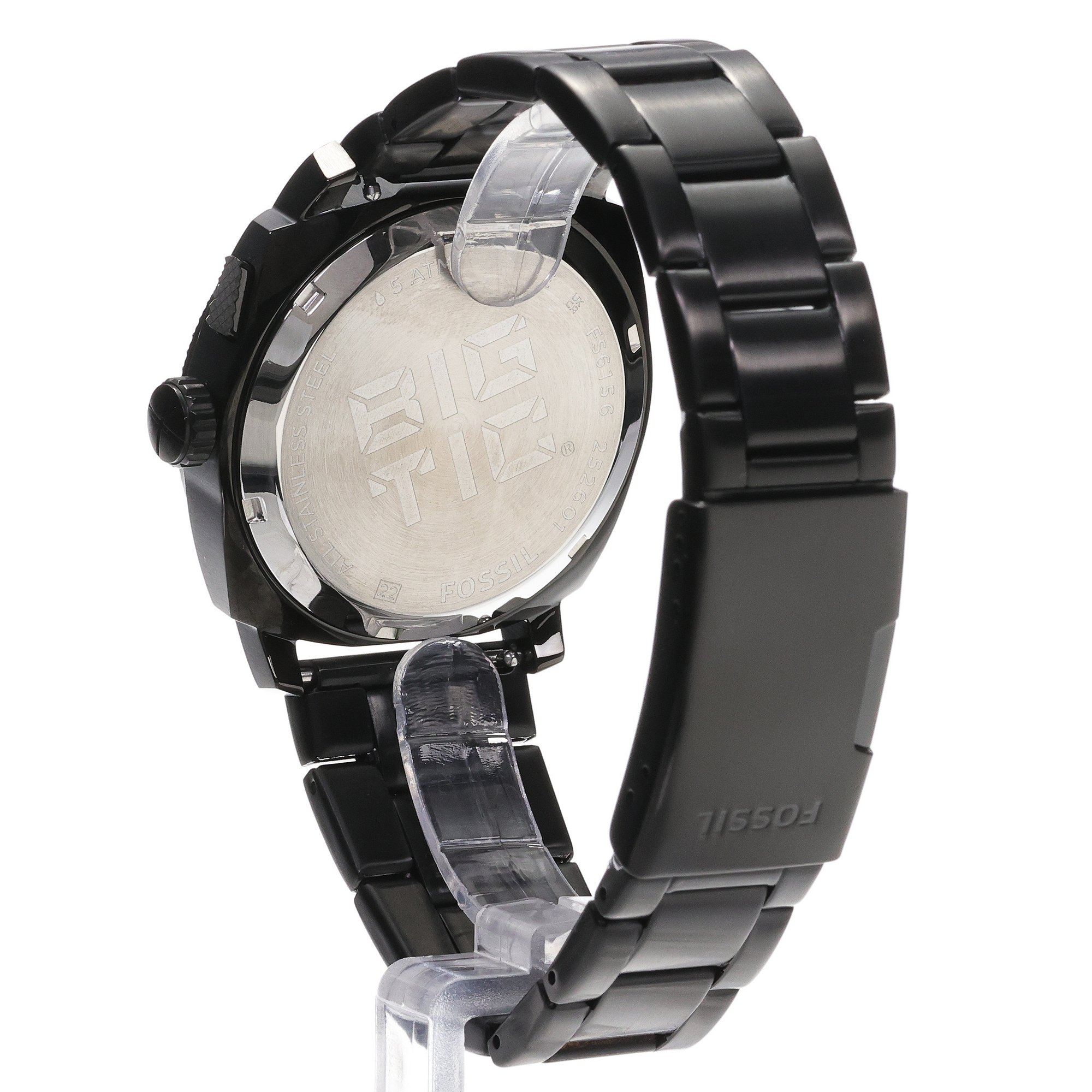 Fossil FS6158 zegarek różowe złoto fashion-modowy Męskie bransoleta
