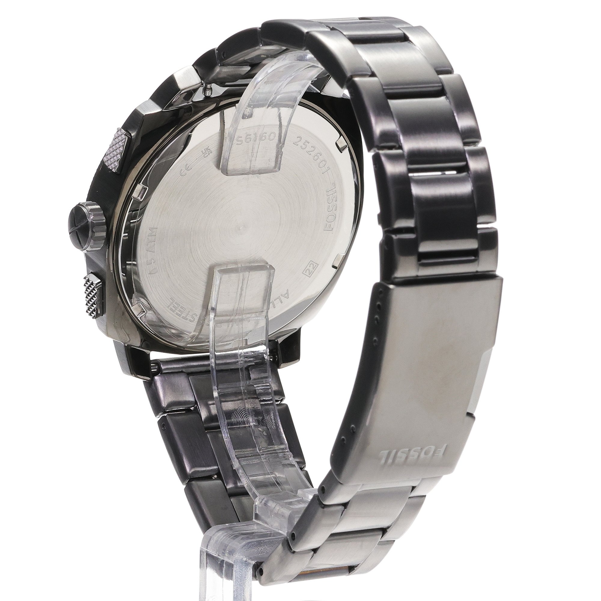 Fossil FS6160 zegarek męski Męskie szary - miniatura 4