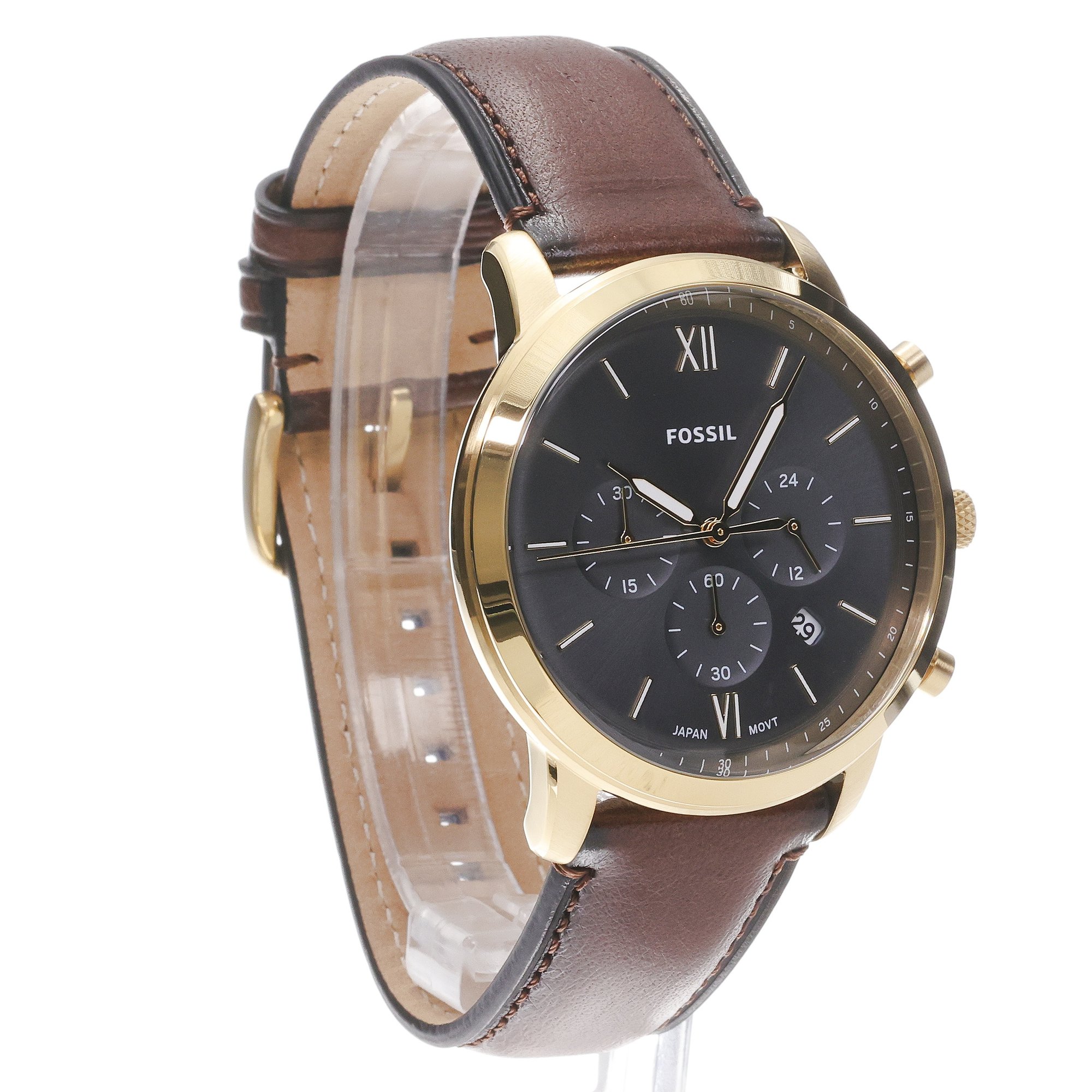 Fossil FS6162 zegarek męski Męskie złoty - miniatura 3