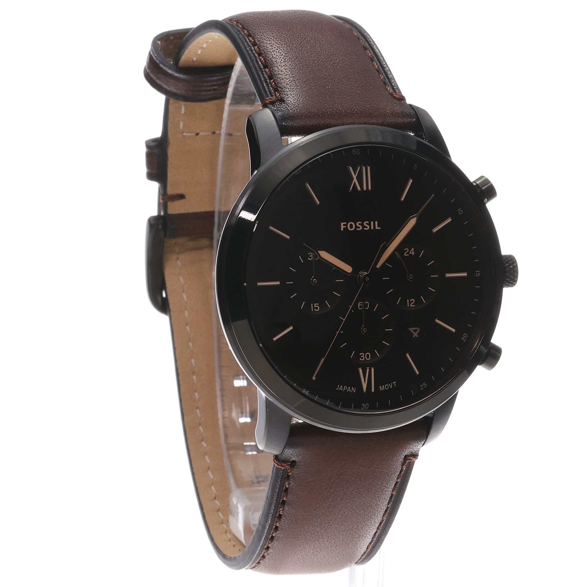 Fossil FS6163 Neutra Męskie klasyczny zegarek czarny - miniatura 3