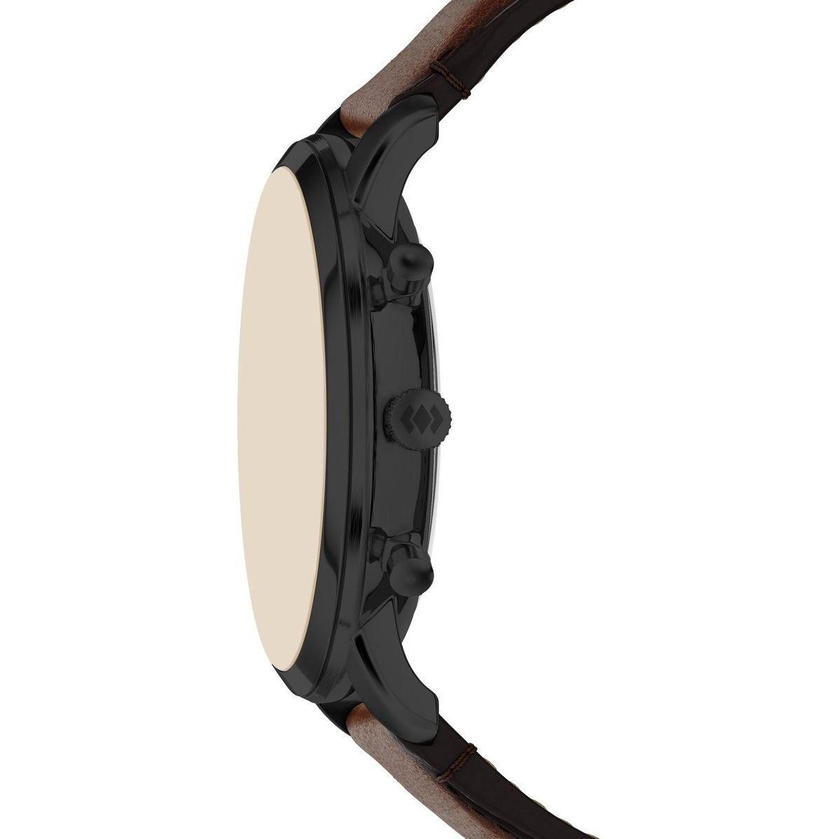 Fossil FS6163 zegarek czarny klasyczny Męskie pasek - miniatura 9