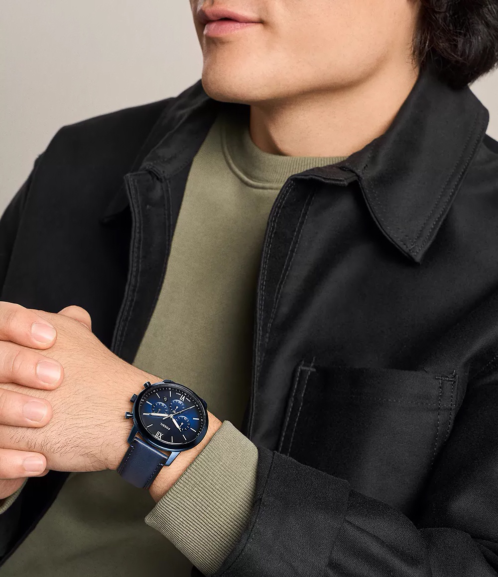 Neutra Chronograph Navy Fossil FS6168 - hover