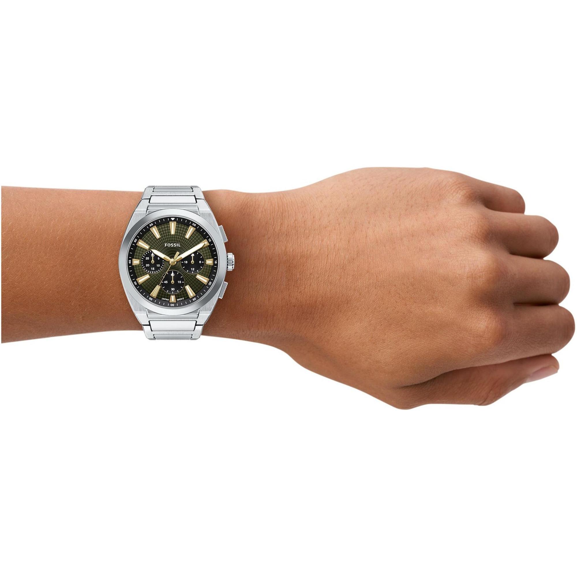 Fossil FS6183 Męskie Everett Chronograph zegarek męski fashion-modowy mineralne - miniatura 7