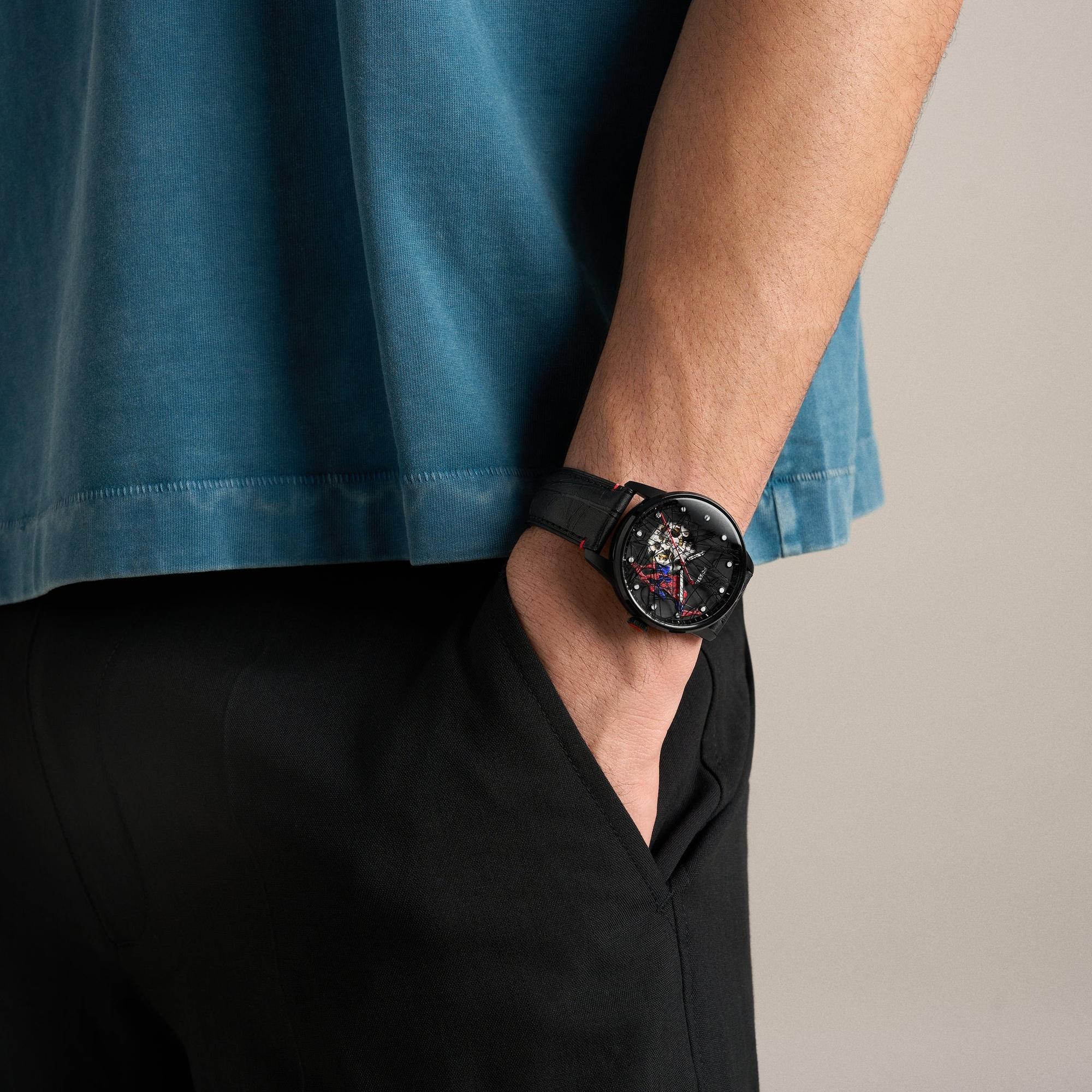 Marvel x Fossil Limited-Edition Spider-Man Automatic Fossil LE1247SET - hover