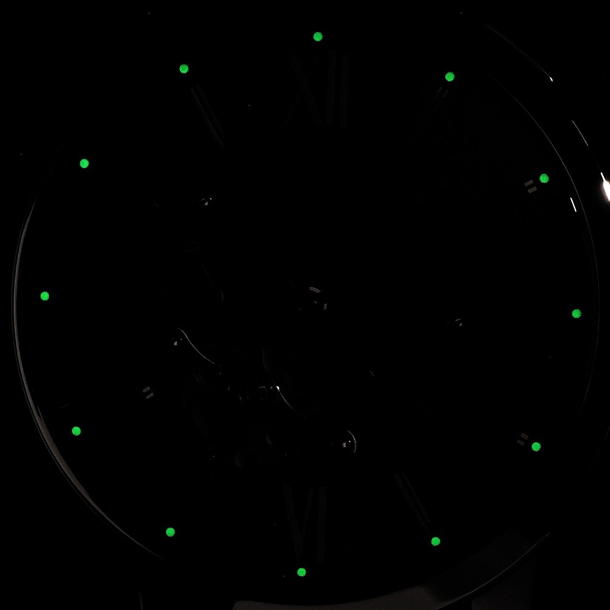 Fossil ME3265 Black Leather Strap 44mm Męskie elegancki zegarek srebrny - miniatura 5