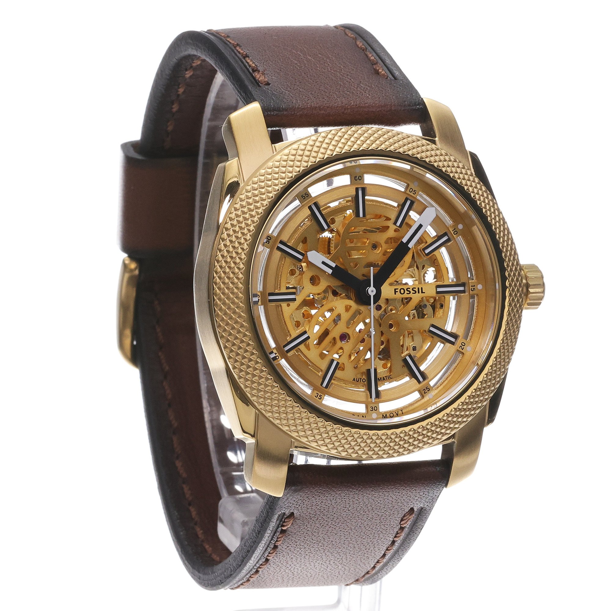 Fossil ME3278 zegarek męski Męskie złoty