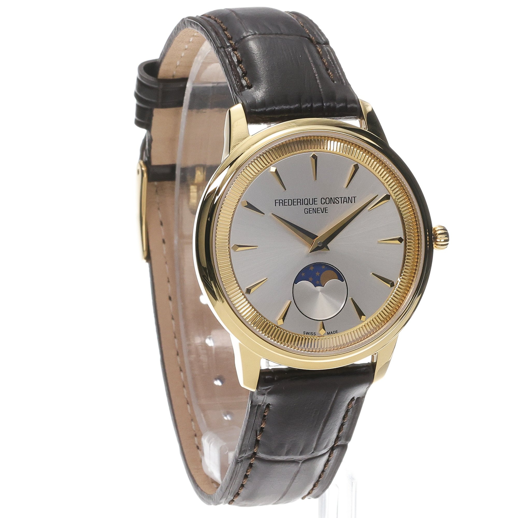 Frederique Constant FC-206S3S5 Moneta Moonphase zegarek elegancki Classics - miniatura 3