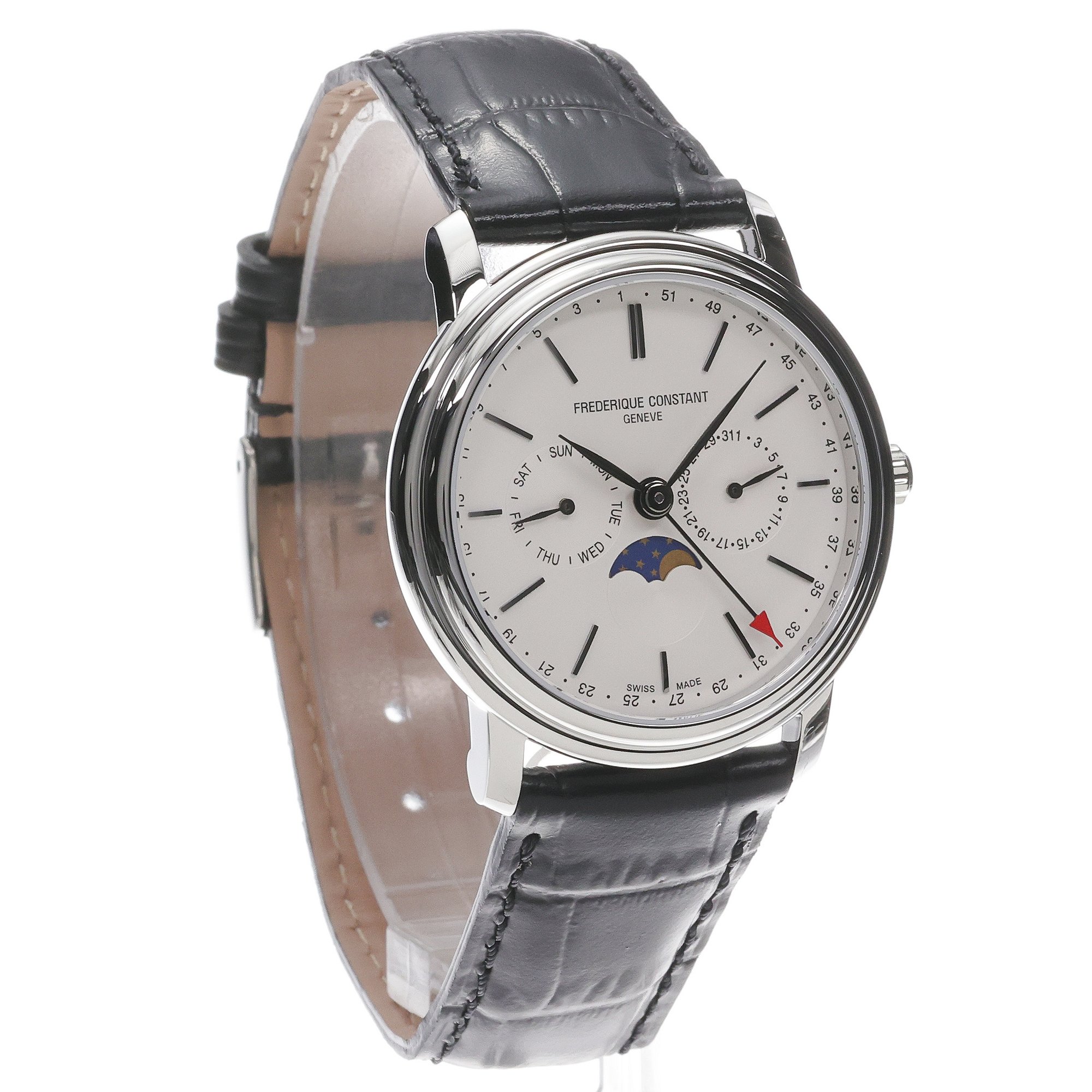 Frederique Constant FC-270SW4P26 CLASSICS INDEX BUSINESS TIMER zegarek klasyczny Classics