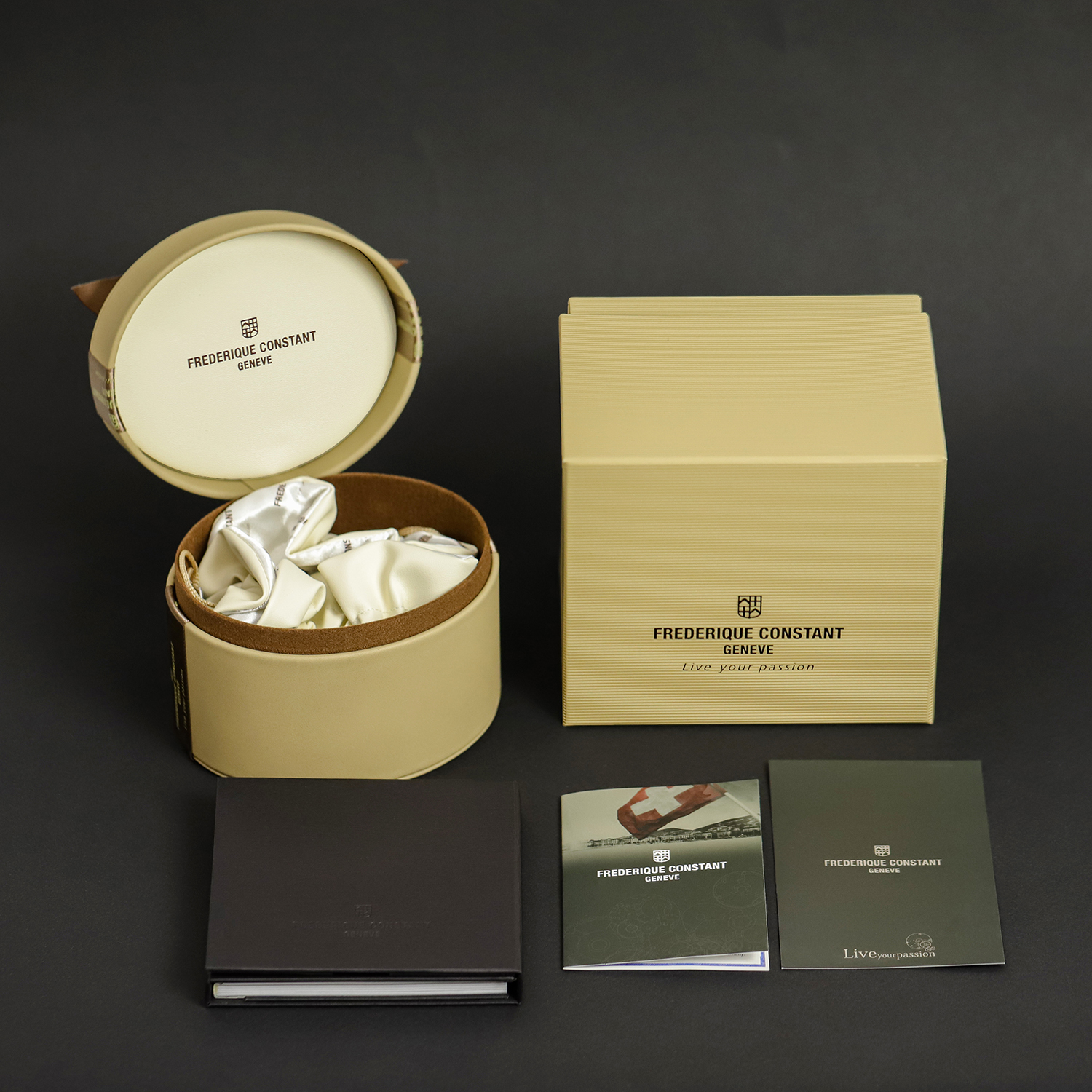 Frederique Constant FC-303LG2NH6B Highlife HIGHLIFE LADIES AUTOMATIC zegarek damski klasyczny szafirowe