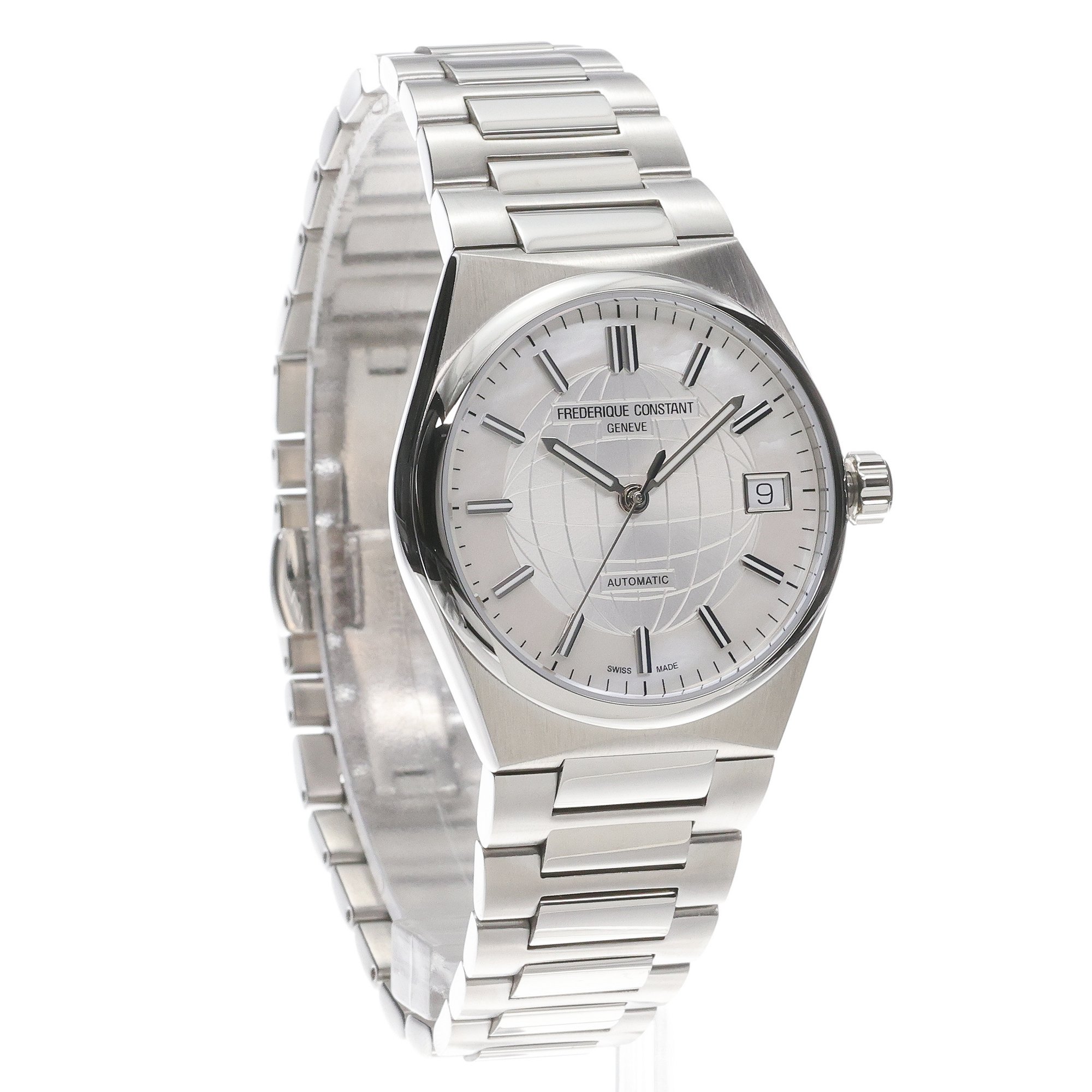 Frederique Constant FC-303MPW2NH6B Highlife HIGHLIFE LADIES AUTOMATIC zegarek damski klasyczny szafirowe