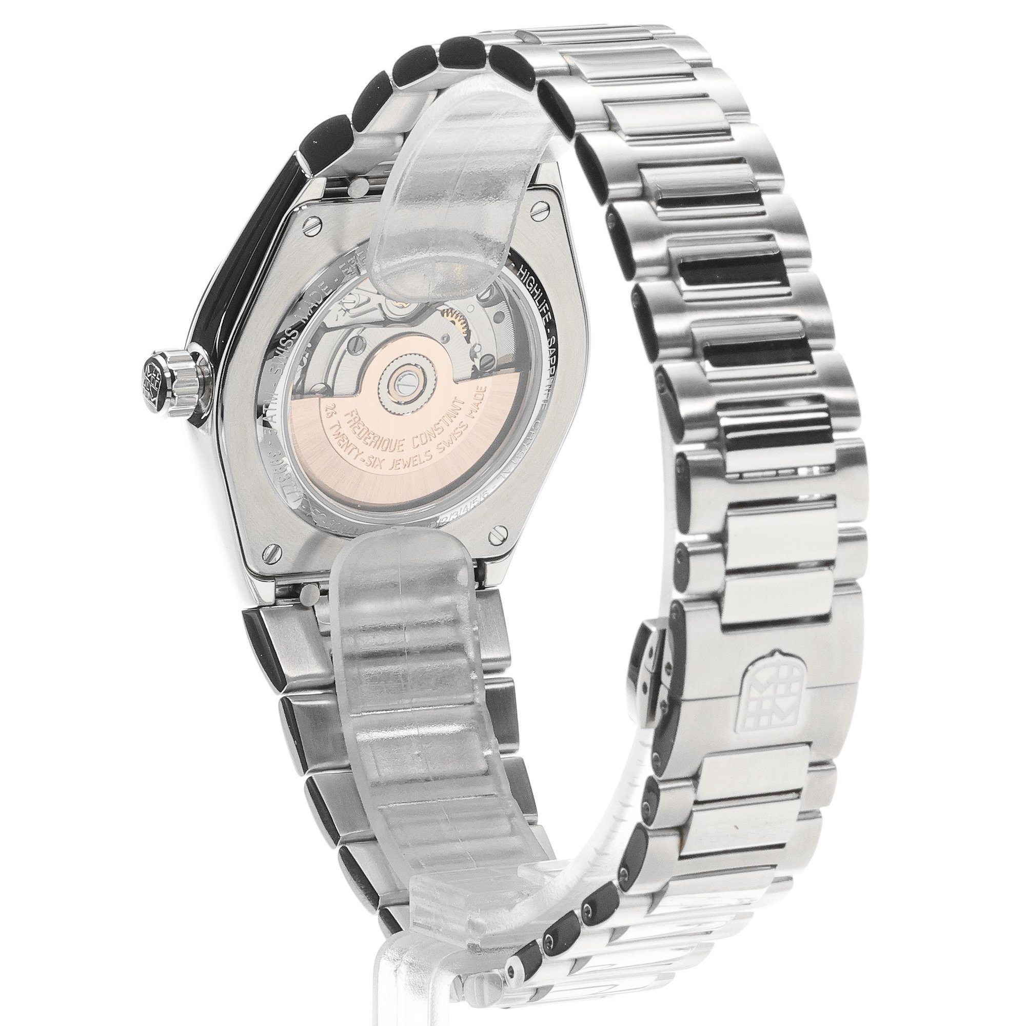 Frederique Constant FC-303MPW2NH6B HIGHLIFE LADIES AUTOMATIC Highlife klasyczny zegarek srebrny