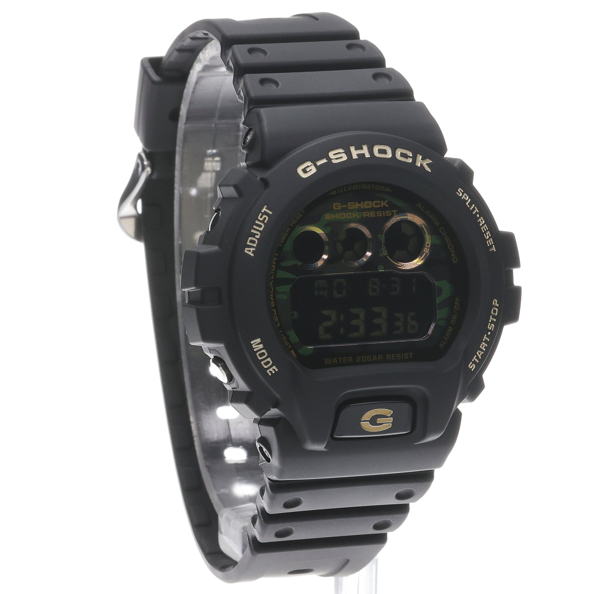 G-SHOCK DW-6900CF-1ER G-SHOCK G-Shock Bold Camo Series - Gold And Camo zegarek męski sportowy mineralne - miniatura 3