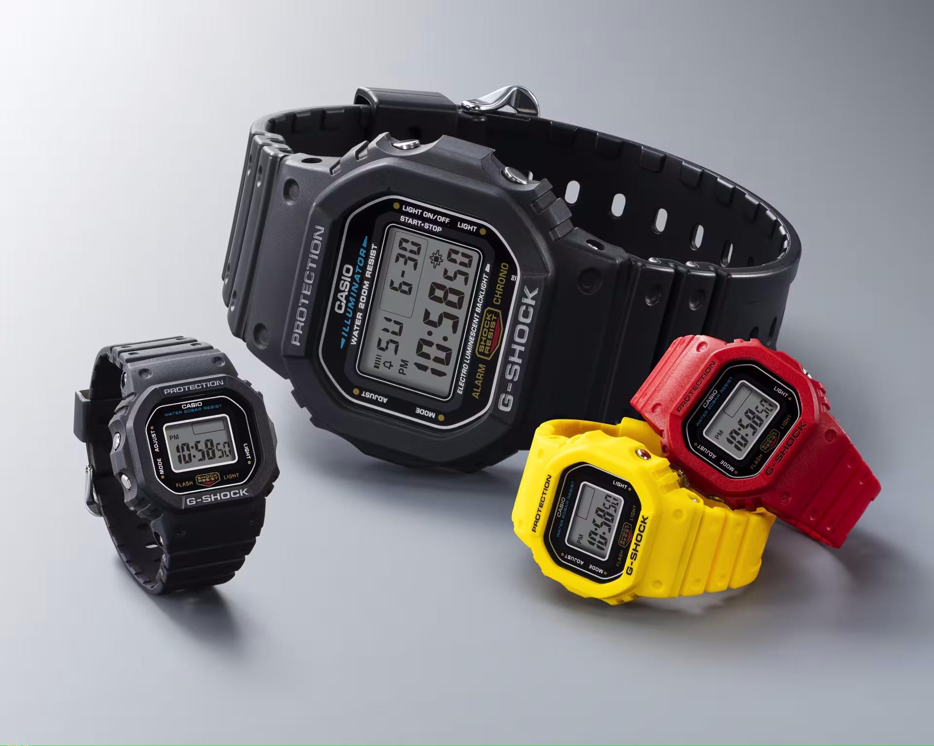 G-SHOCK DWN-5600-4ER zegarek G-SHOCK Original
