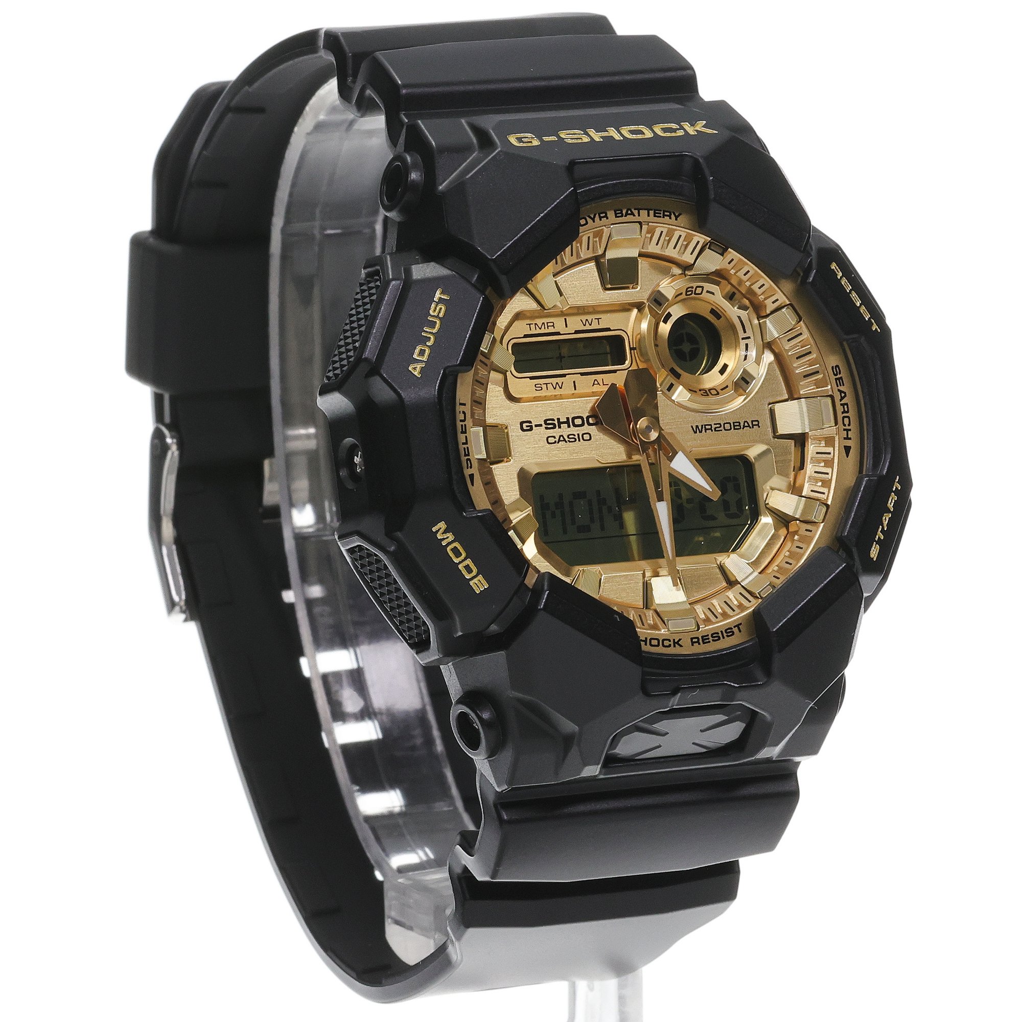 G-SHOCK GA-010GGB-1A9ER zegarek czarny sportowy G-SHOCK pasek - miniatura 3