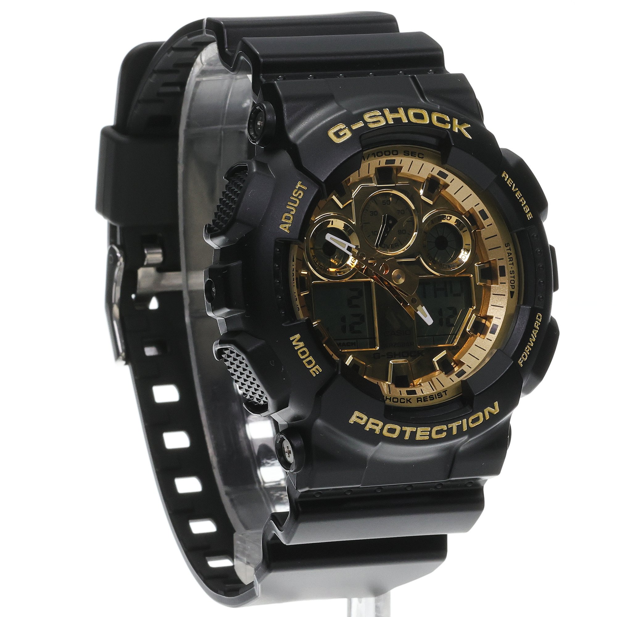 G-SHOCK GA-100GGB-1A9ER męski zegarek G-SHOCK Original pasek - miniatura 3