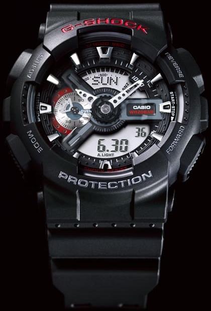 G-SHOCK GA-110-1AER Alpha Centauri G-SHOCK Original sportowy zegarek czarny