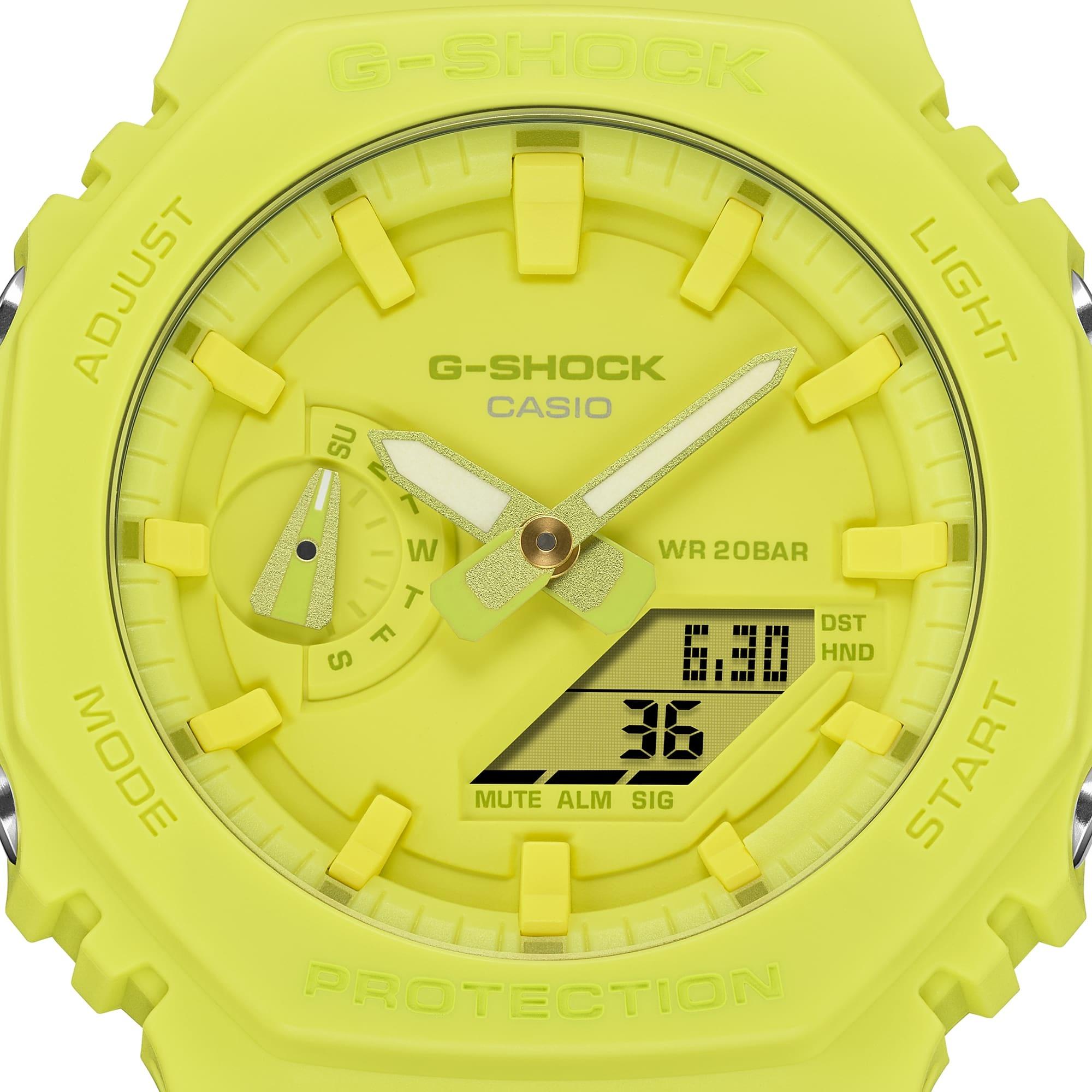 G-SHOCK GA-2100-9A9ER męski zegarek G-SHOCK Original pasek - miniatura 2