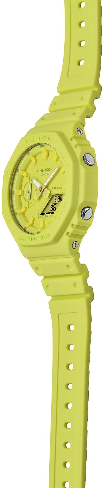G-SHOCK GA-2100-9A9ER zegarek męski G-SHOCK Original - miniatura 3