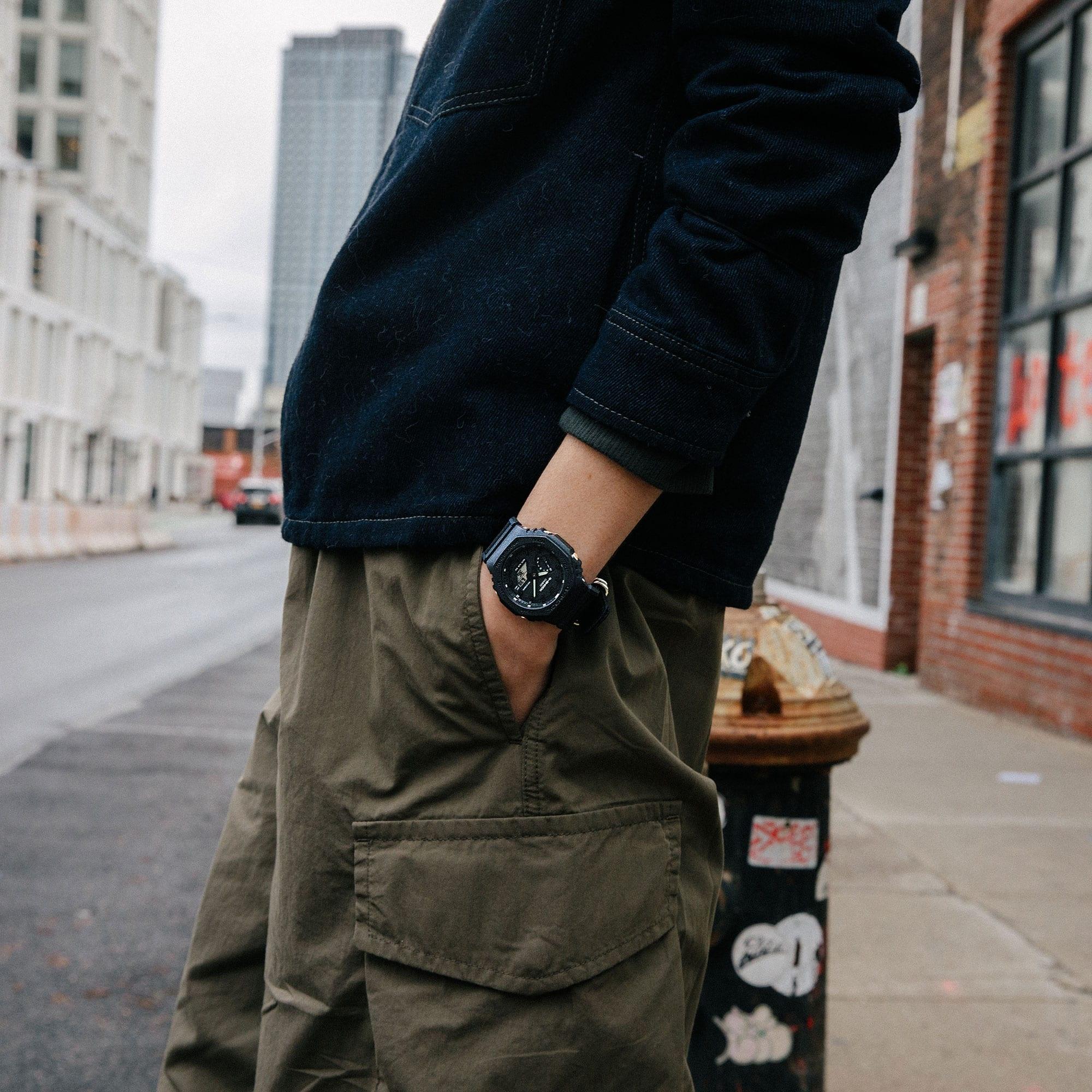G-SHOCK GA-2100BCE-1AER zegarek czarny sportowy G-SHOCK Original pasek - miniatura 8