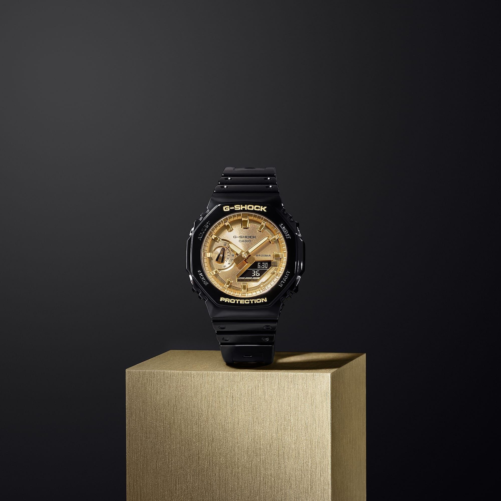 G-SHOCK GA-2100GB-1AER G-SHOCK Original G-SHOCK Octagon zegarek męski sportowy mineralne - miniatura 8