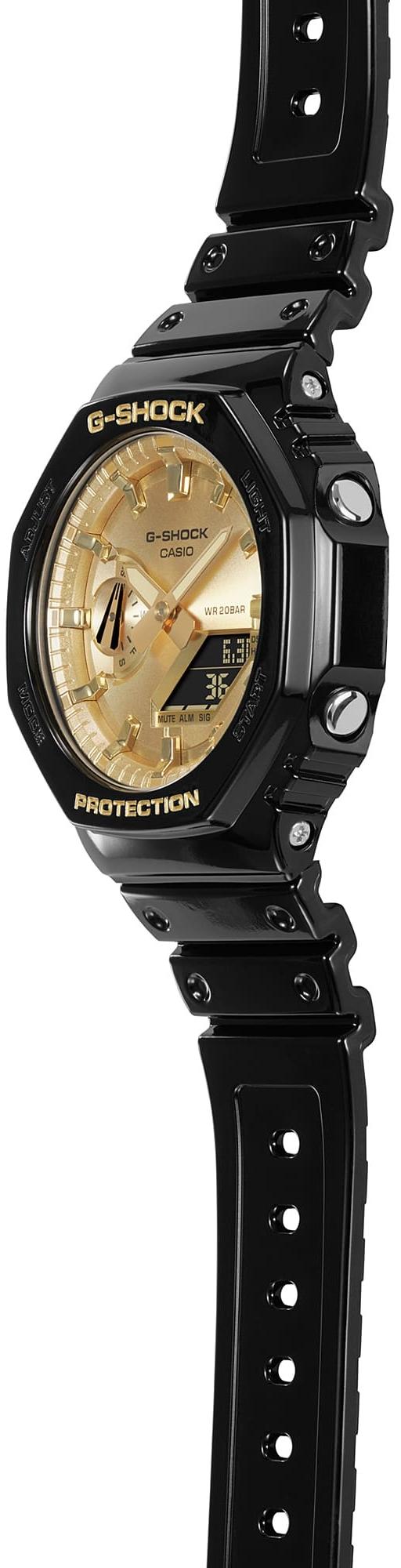 G-SHOCK GA-2100GB-1AER męski zegarek G-SHOCK Original pasek - miniatura 4