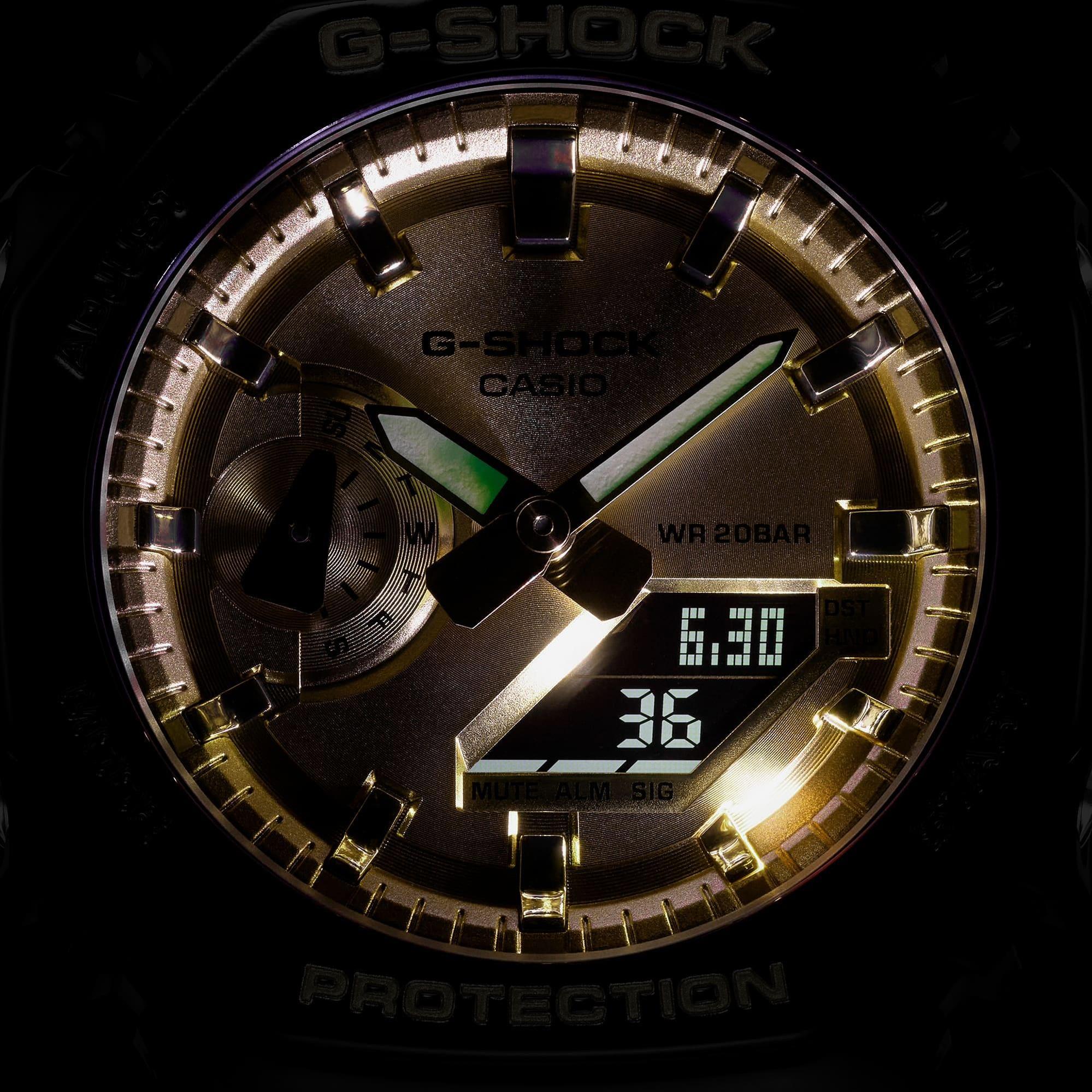 G-SHOCK GA-2100GB-1AER zegarek czarny sportowy G-SHOCK Original pasek - miniatura 6