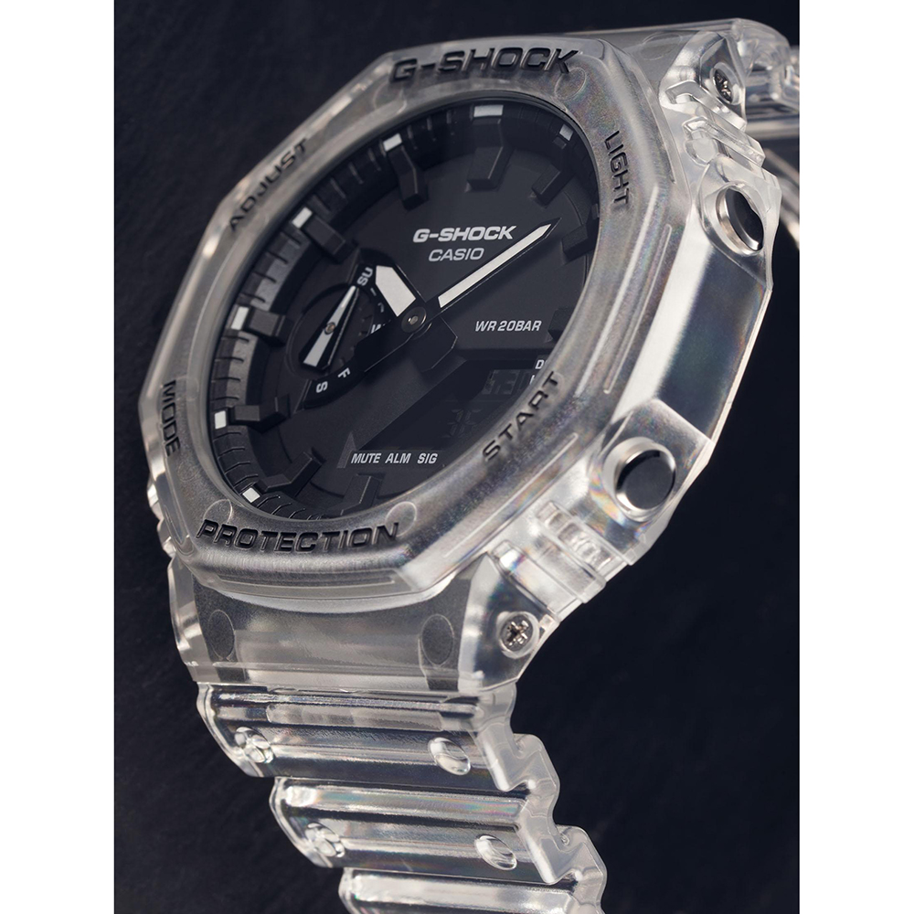 G-Shock GA-2100SKE-7AER męski zegarek G-Shock pasek - miniatura 4
