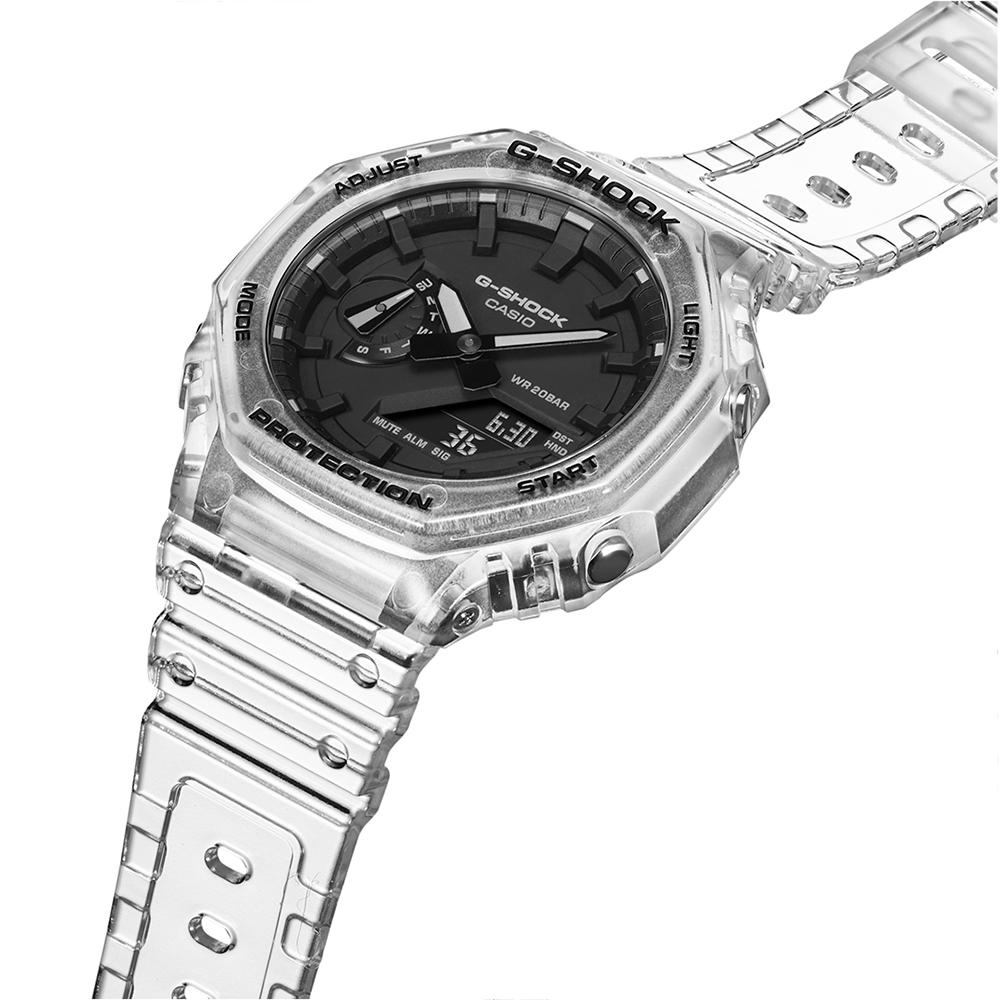 G-Shock GA-2100SKE-7AER zegarek męski sportowy G-Shock pasek - miniatura 3